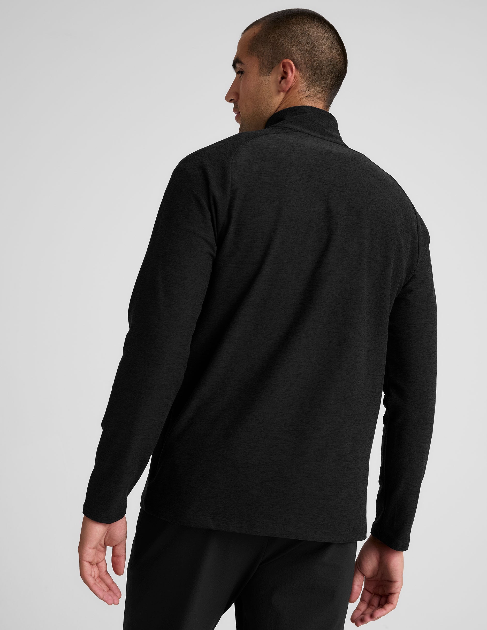 Beyond Yoga Spacedye Terrain Mens Quarter Zip Pullover