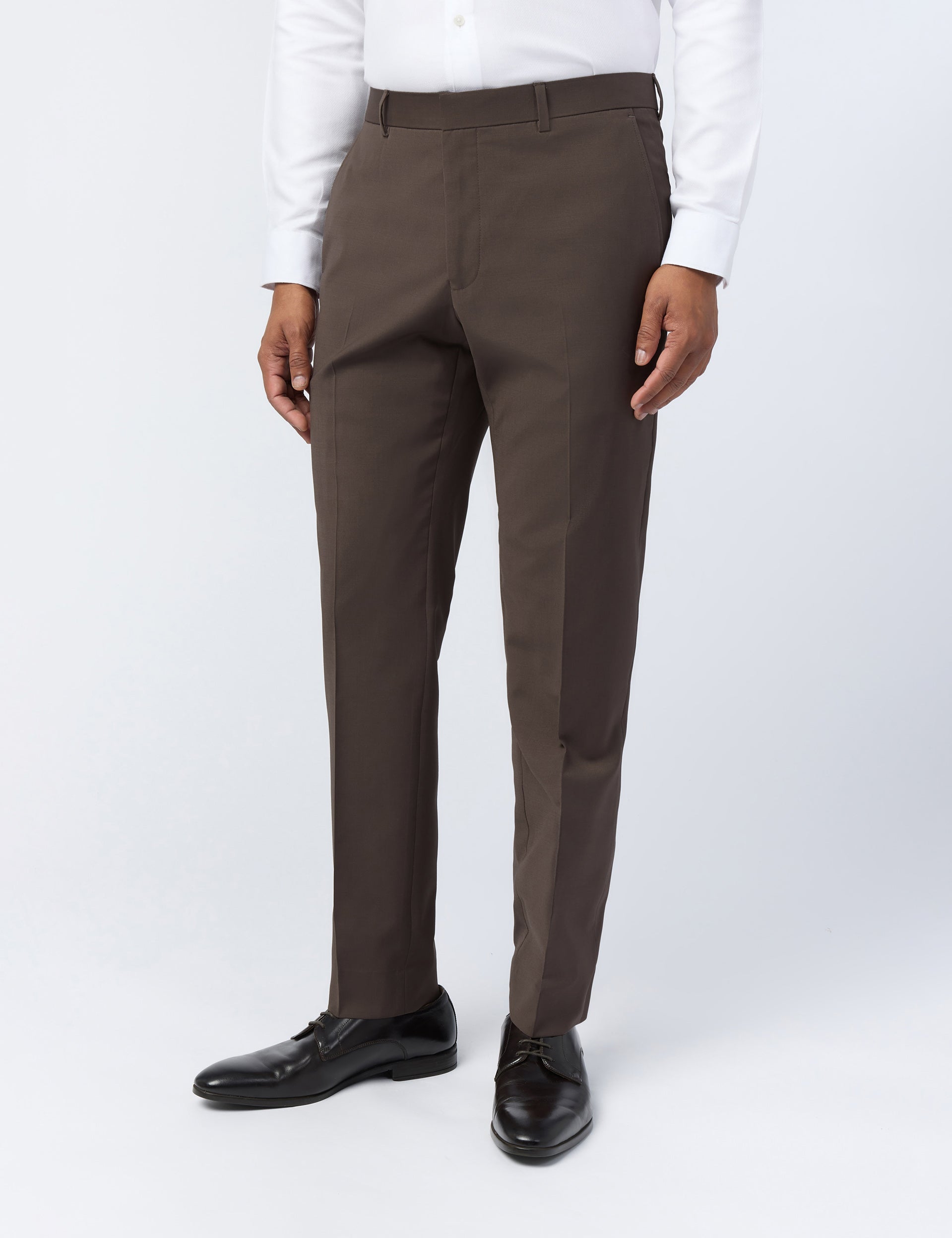 Ted Baker Freetht Tonic Wool Rich Slim Suit Trousers