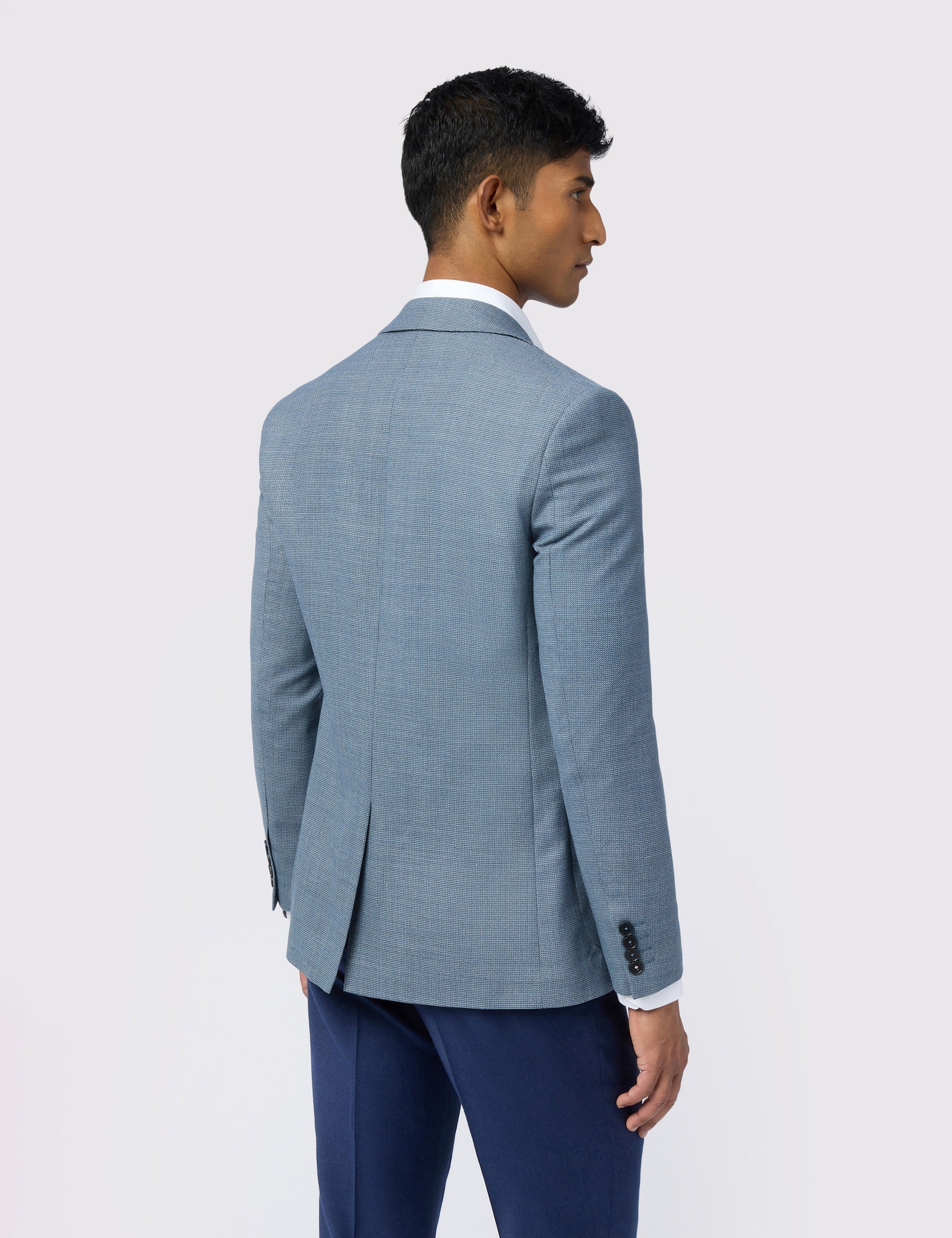 Ted Baker Prynnej Slim Fit Hopsack Texture Wool Blazer