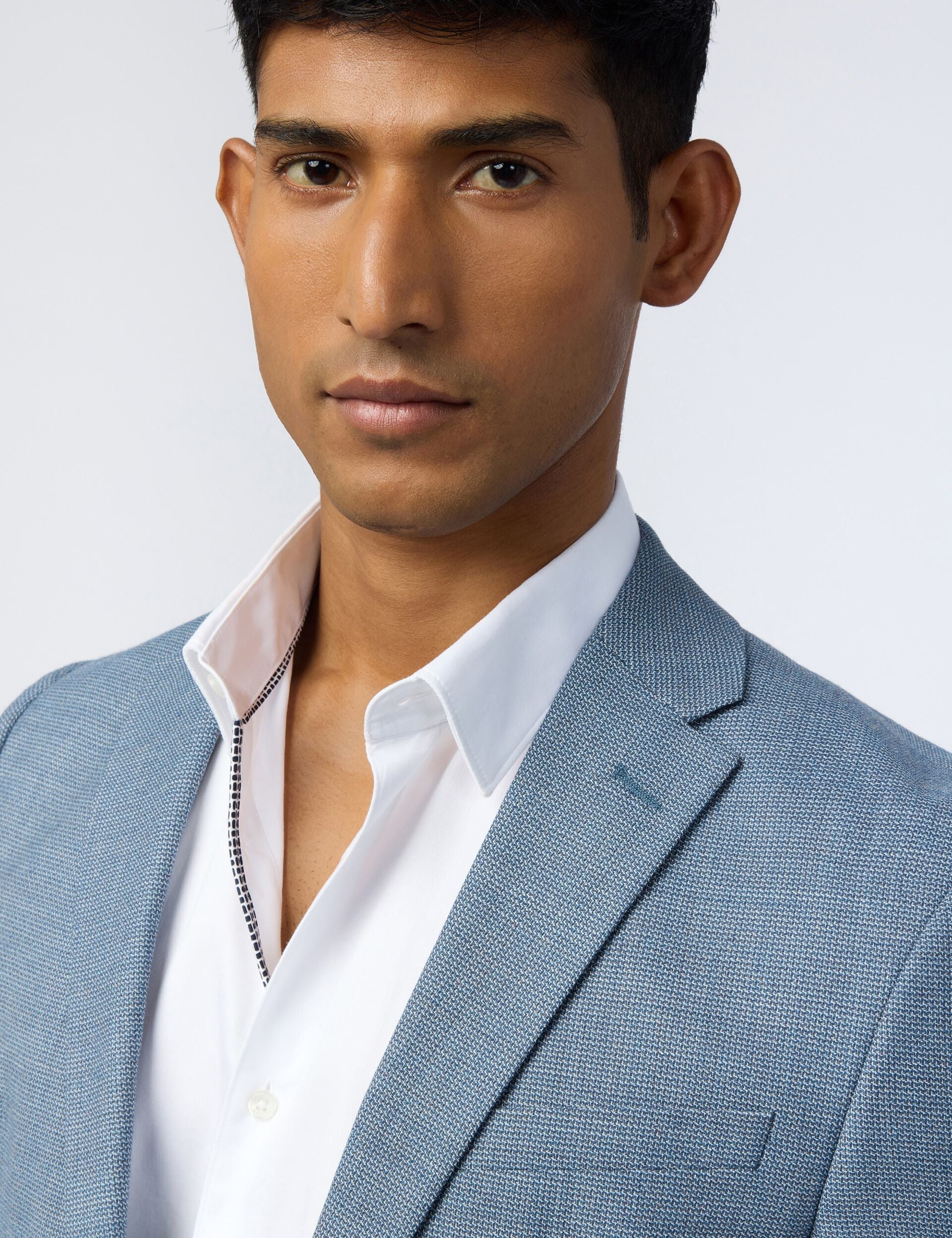 Ted Baker Prynnej Slim Fit Hopsack Texture Wool Blazer