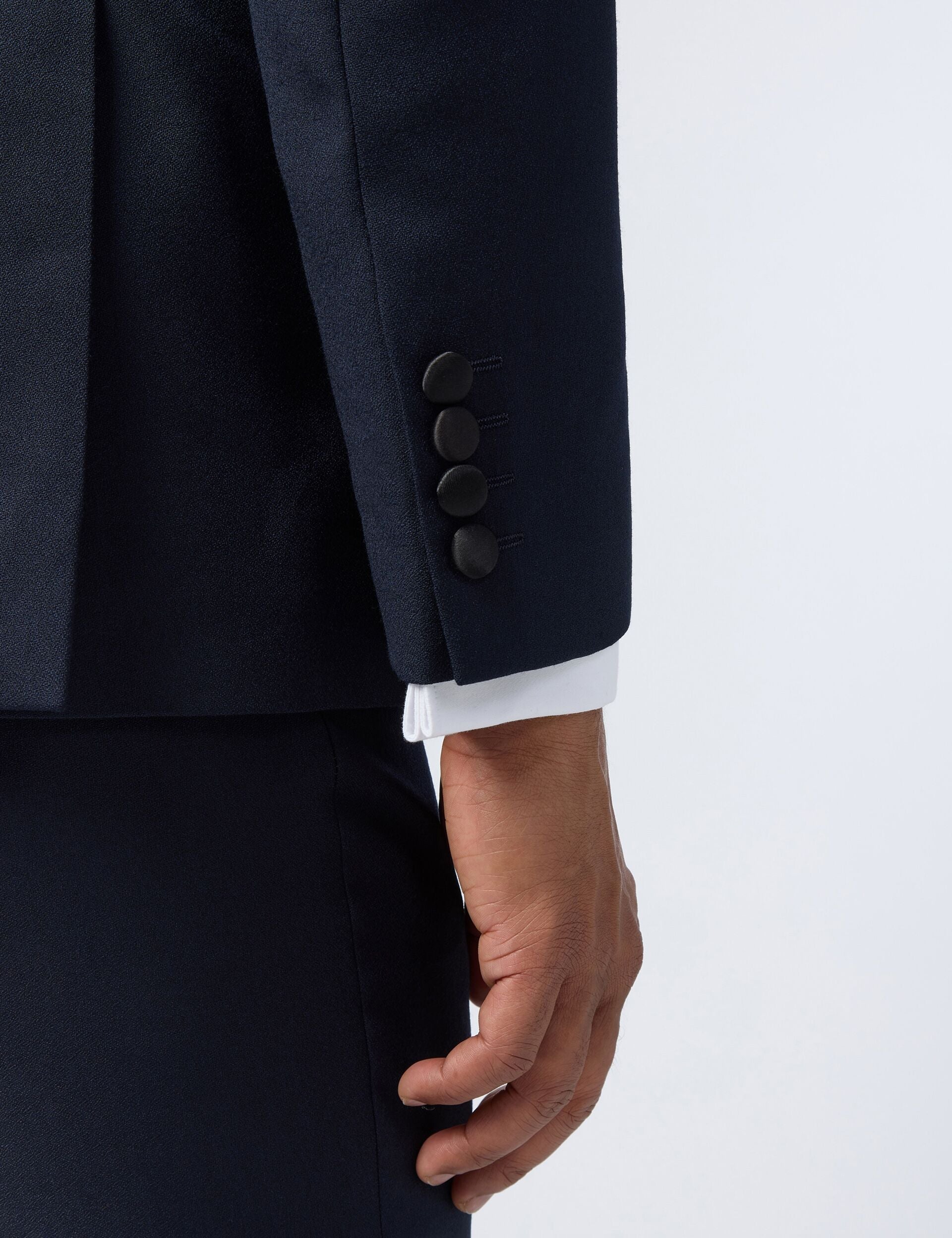 Ted Baker Galenj Wool Rich Slim Fit Tuxedo Jacket