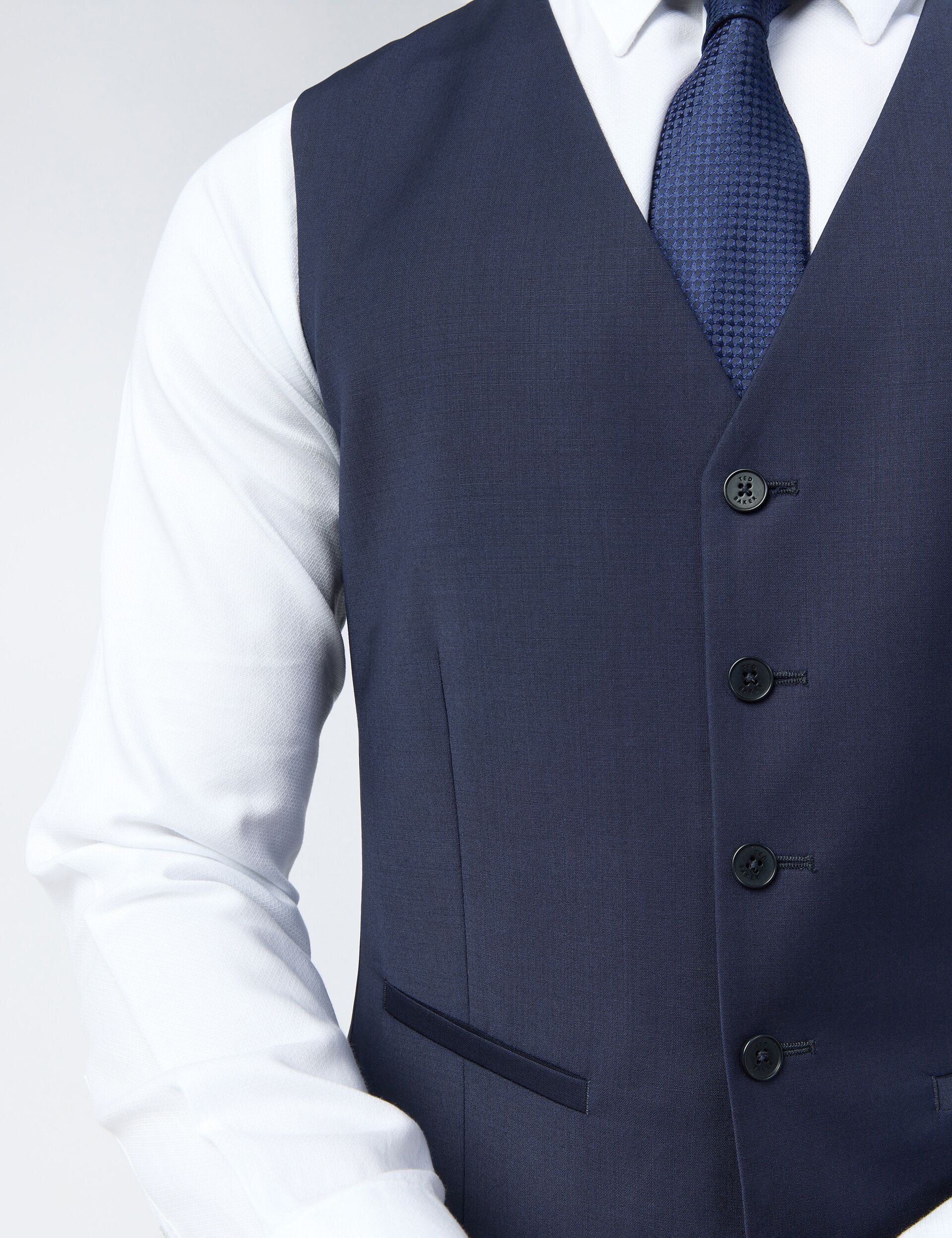 Ted Baker Pindarw Performance Stretch Slim Fit Suit Waistcoat
