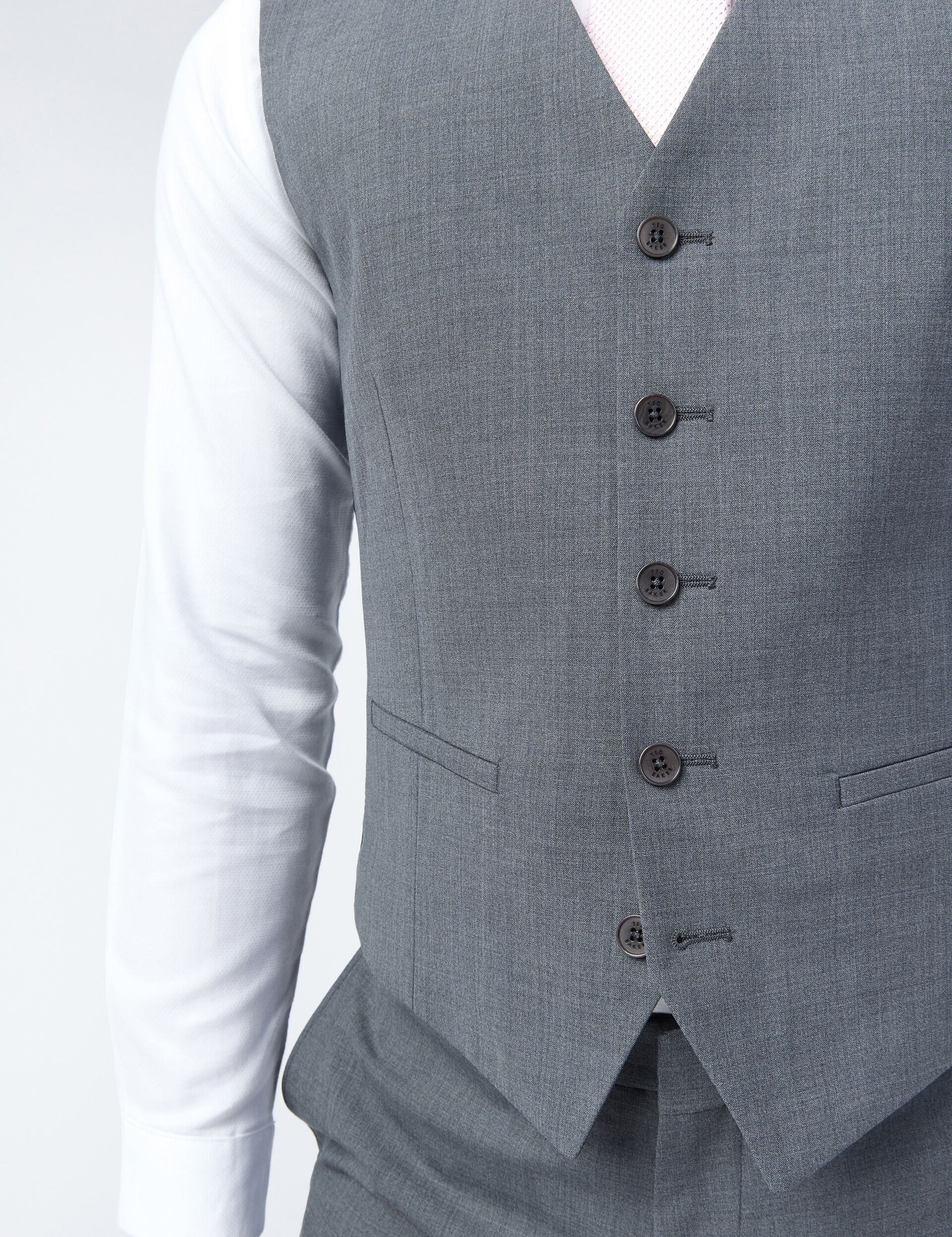 Ted Baker Parasw Performance Stretch Slim Fit Suit Waistcoat