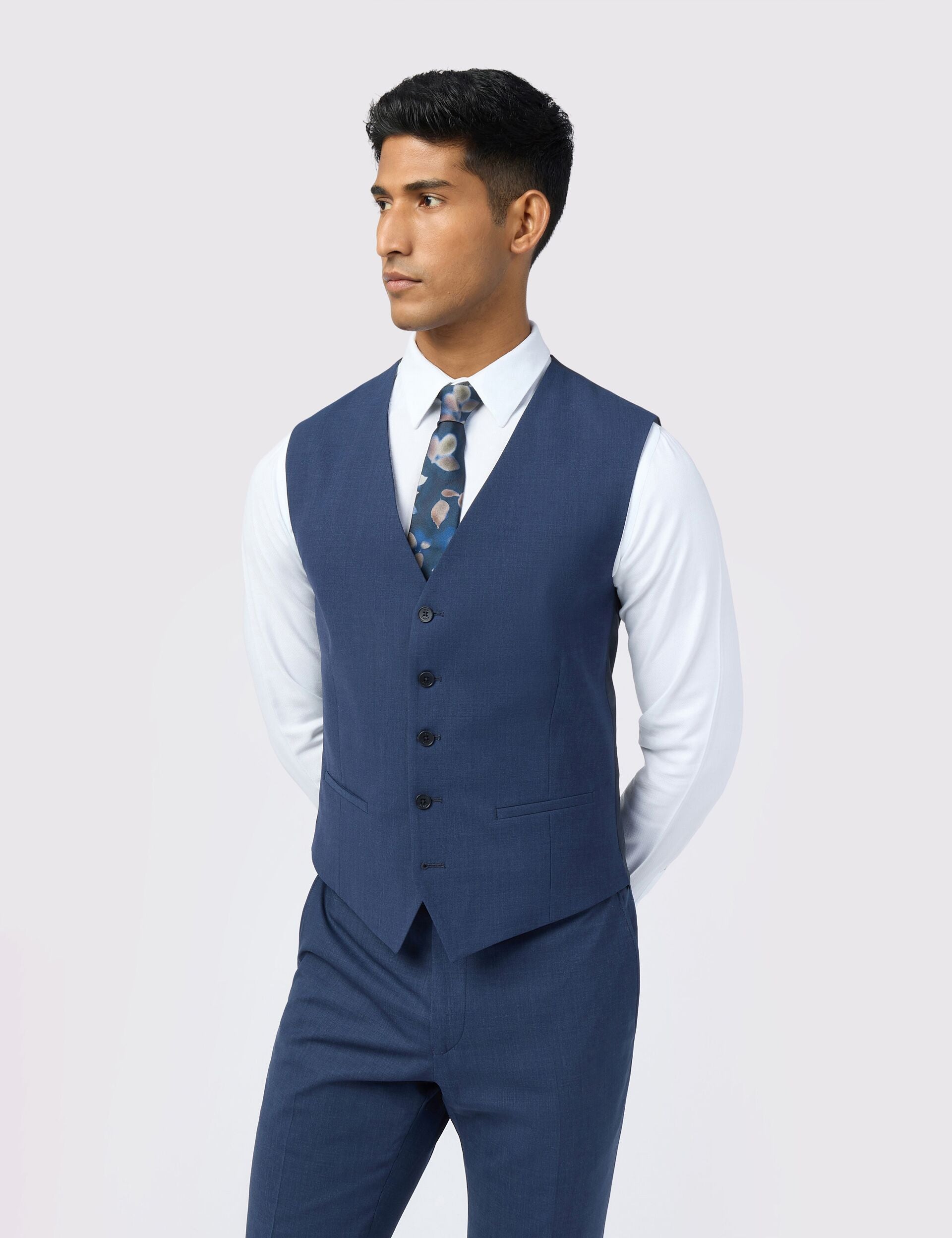 Ted Baker Algerw Performance Stretch Slim Fit Suit Waistcoat