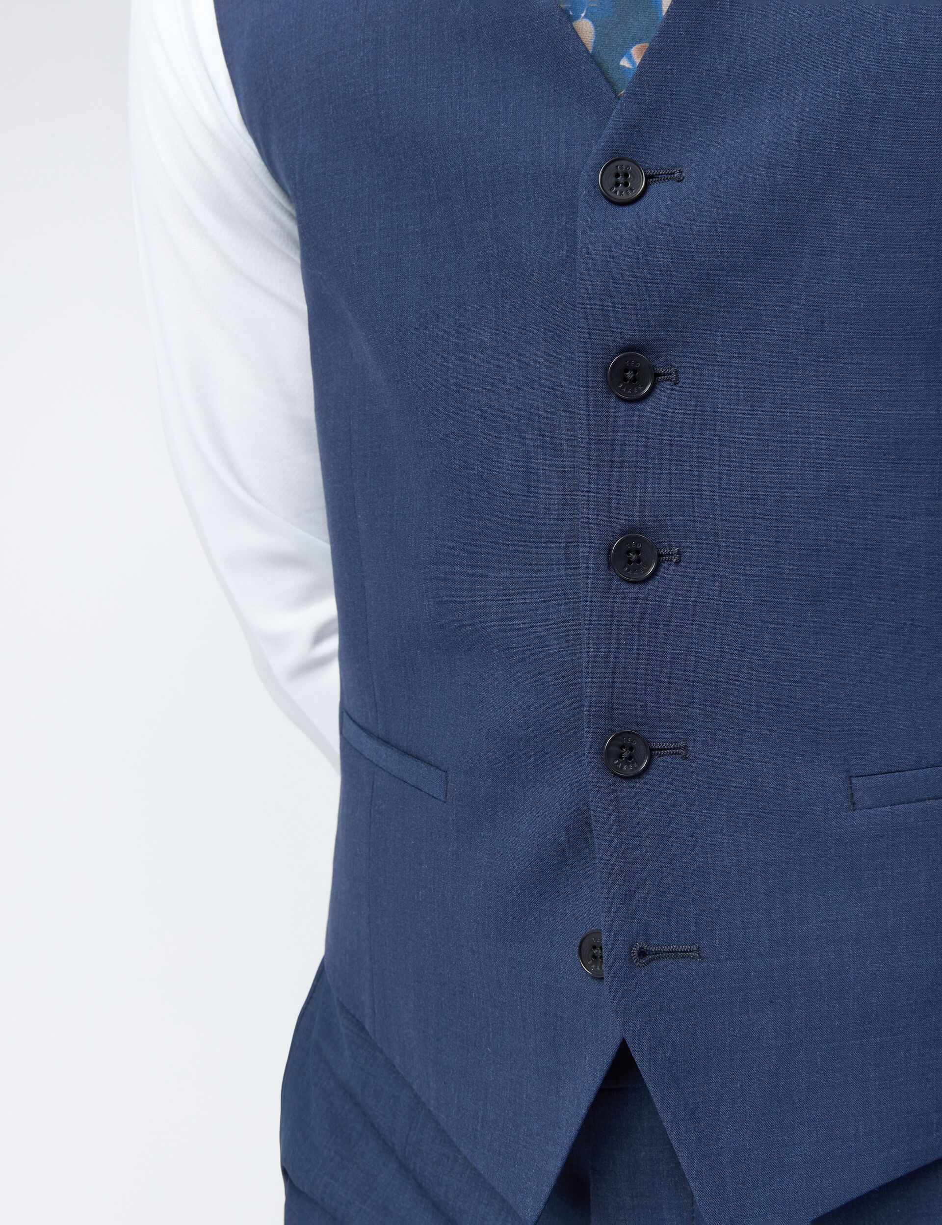 Ted Baker Algerw Performance Stretch Slim Fit Suit Waistcoat