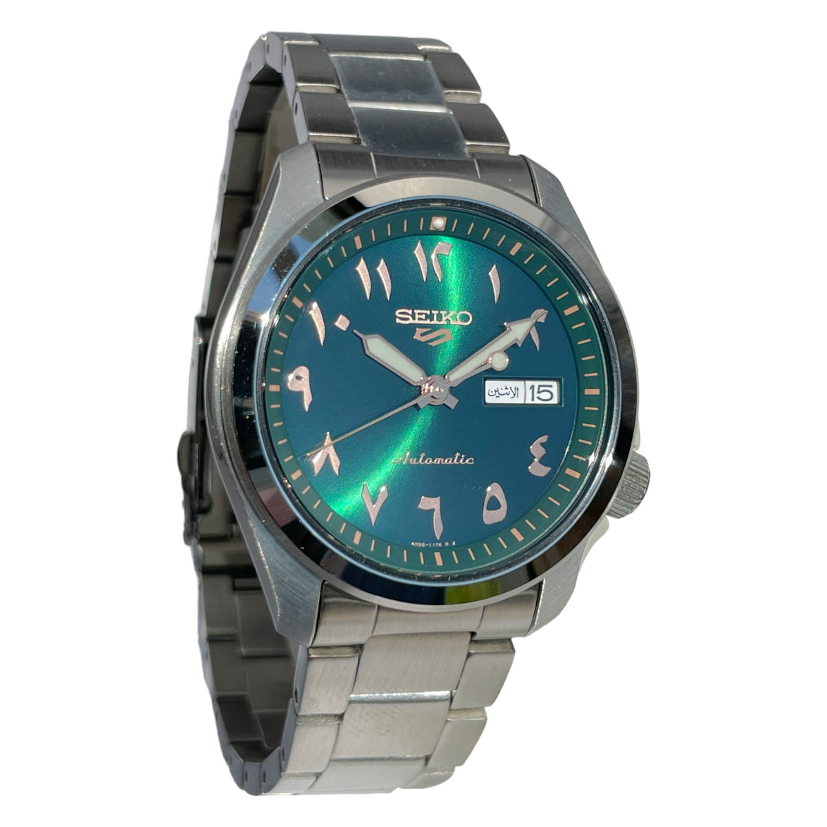 SEIKO Montre Seiko Arabic Dial Green SRPH49K1 Automatique