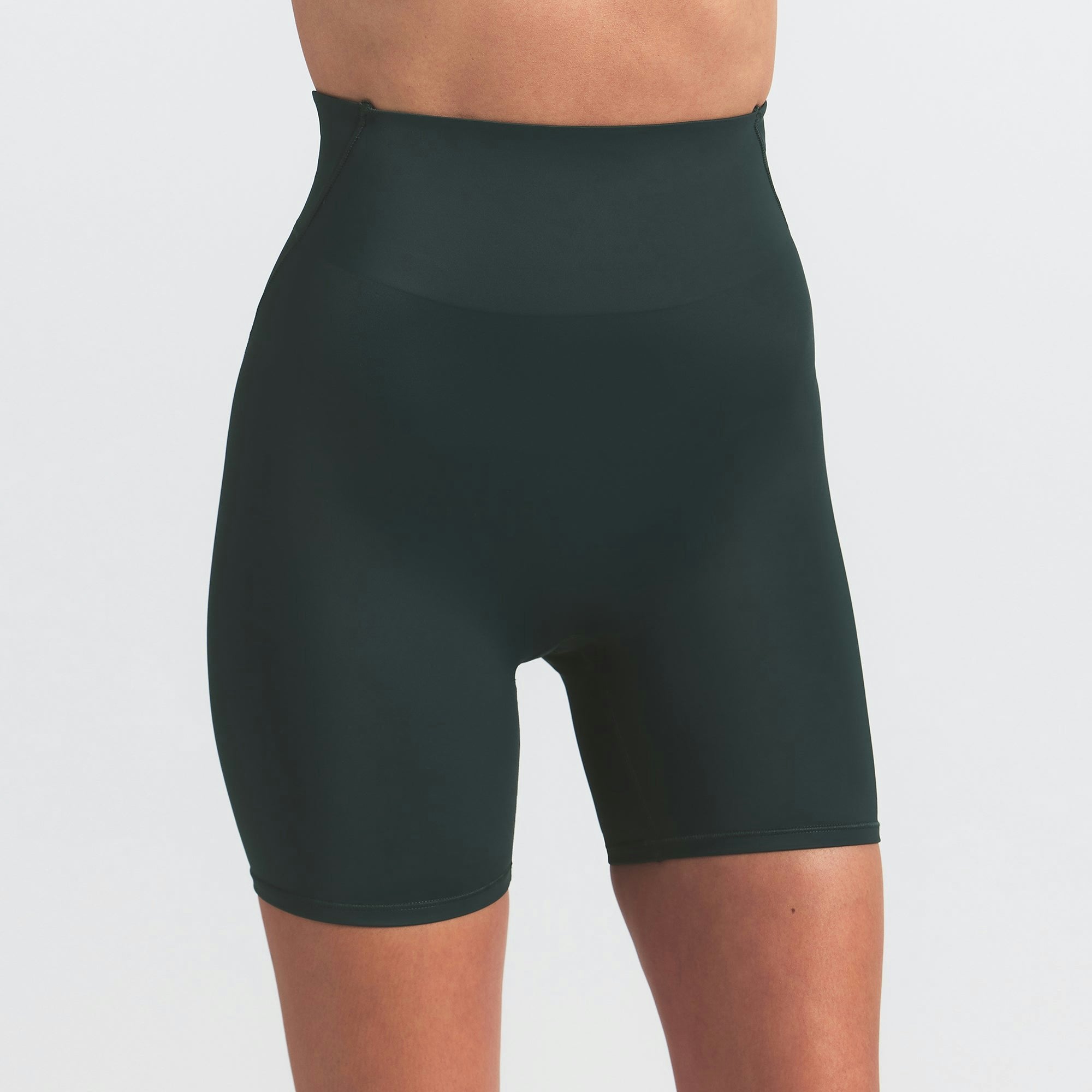 Skims Nikeskims Shine Bonded Waist 5" Biker Short Dark Teal