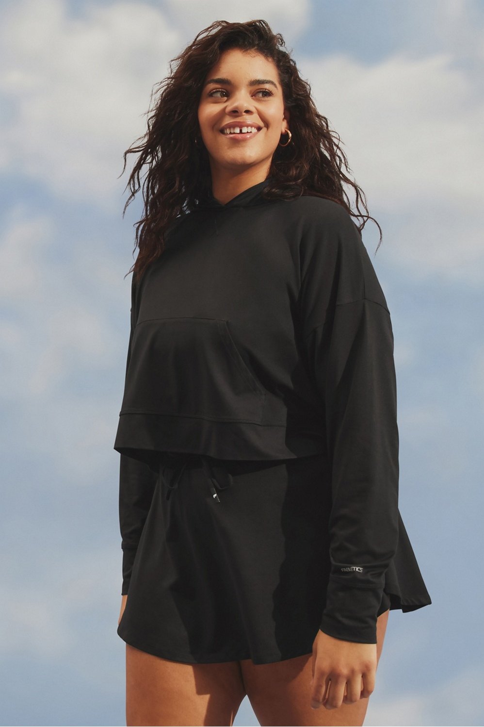 Fabletics Cloud Jersey Flounce Skirt