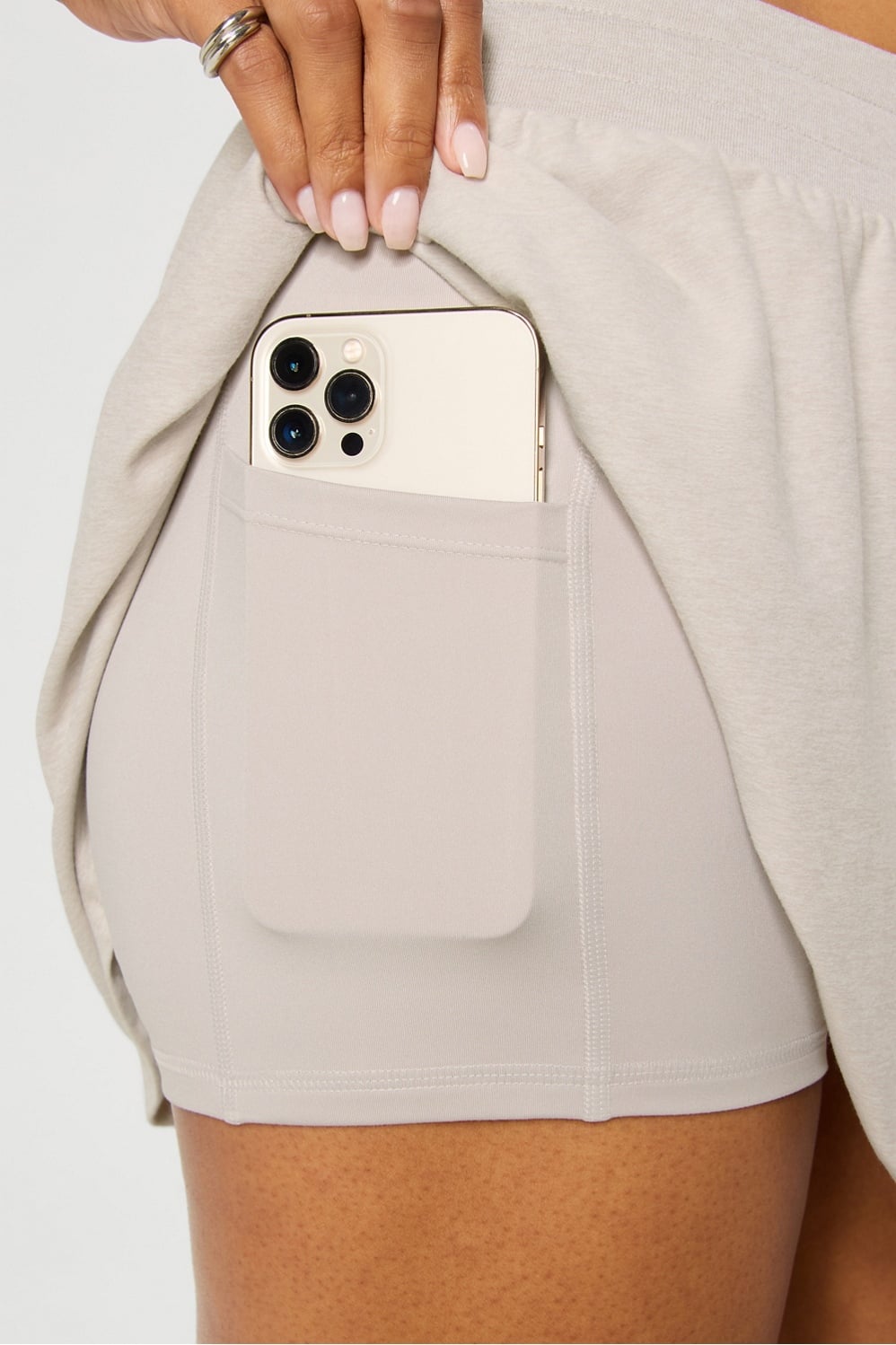 Fabletics Cloud Jersey Flounce Skirt