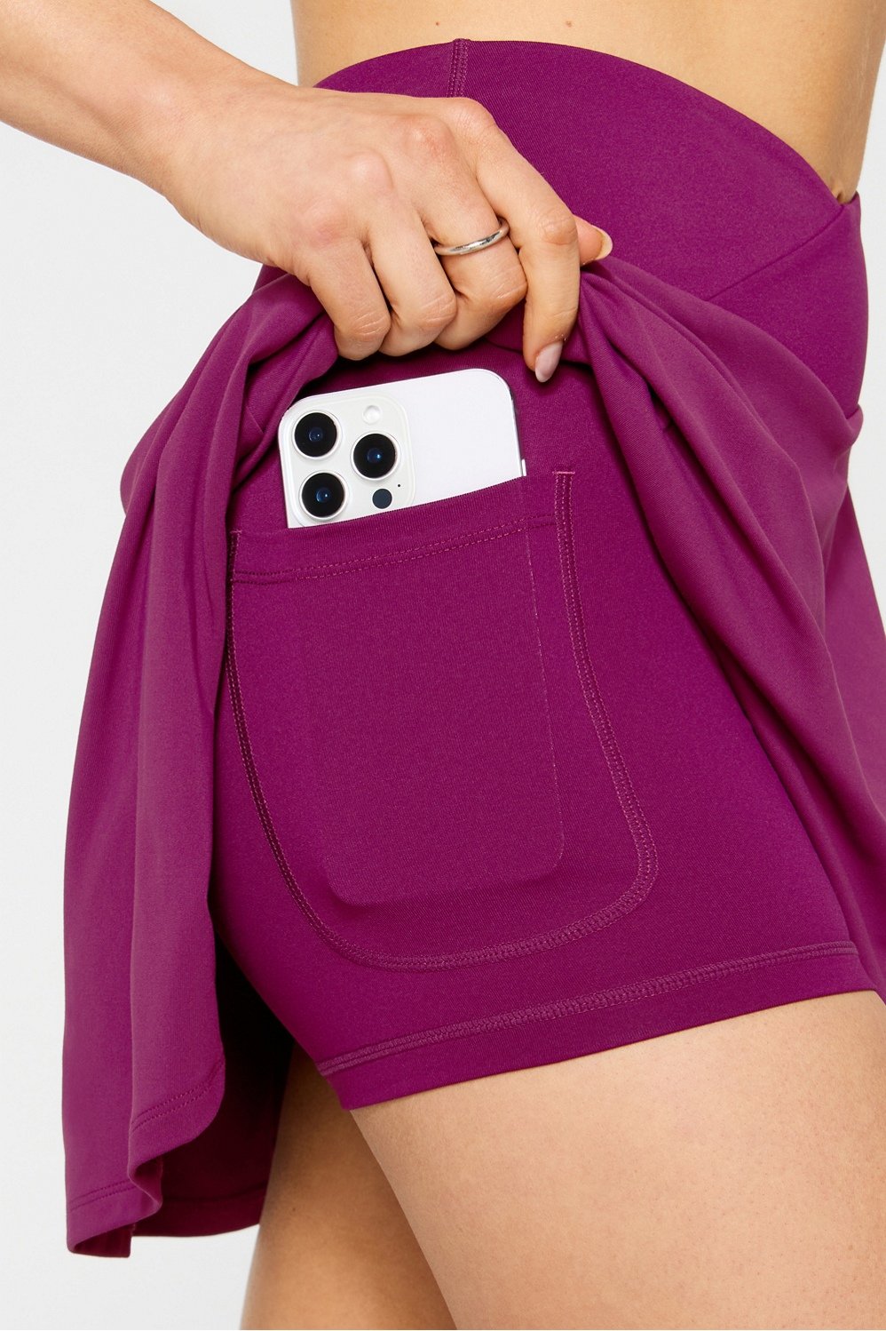 Fabletics Crossover Flounce Skirt Classic Mini