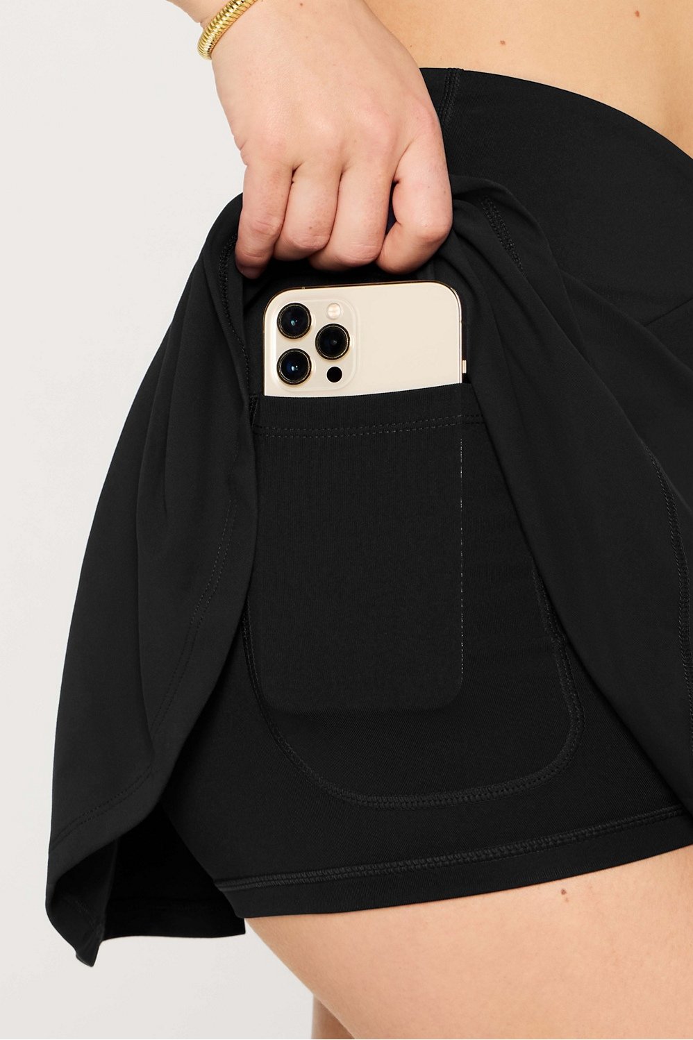 Fabletics Crossover Flounce Skirt Ultra Mini