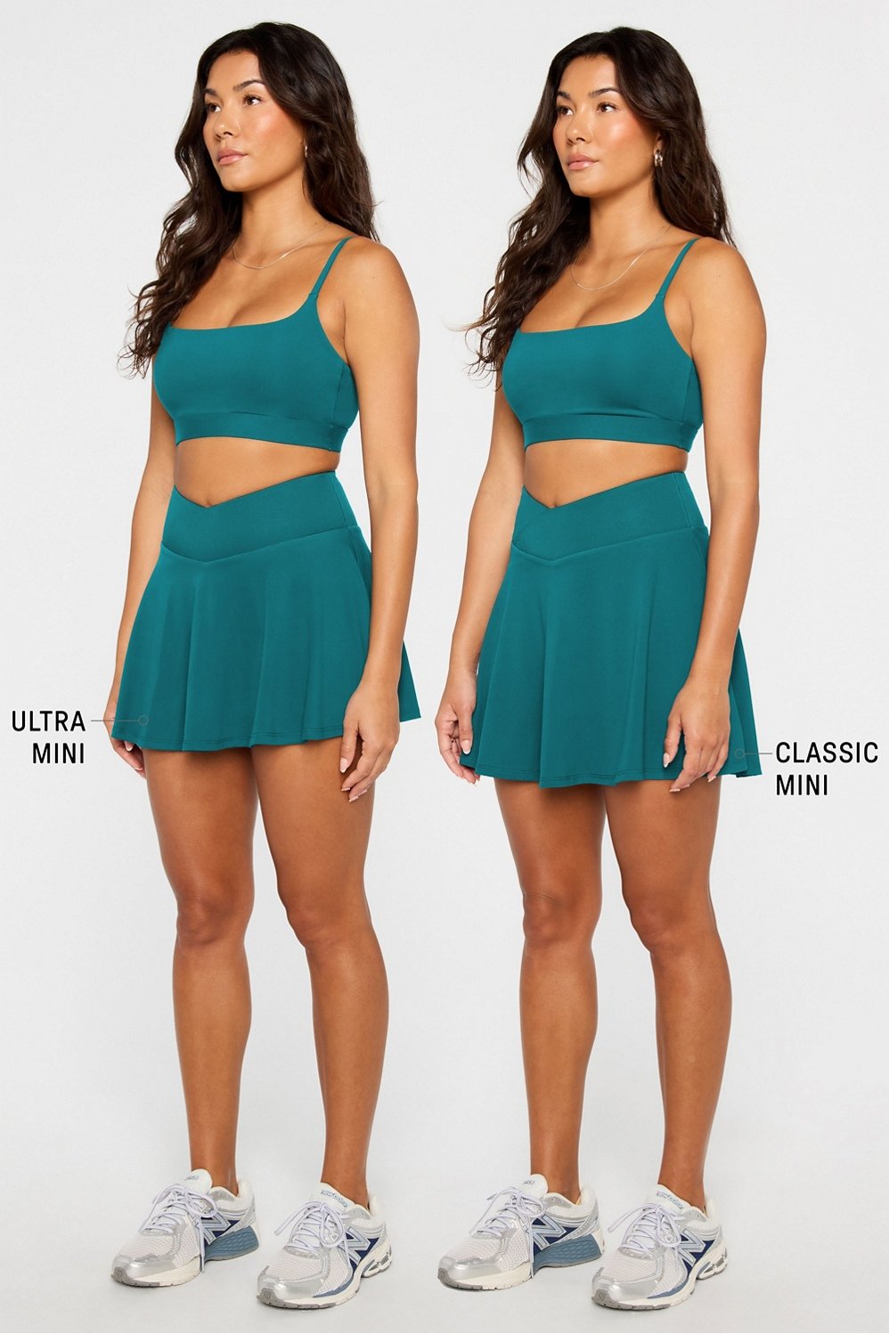 Fabletics Crossover Flounce Skirt Ultra Mini