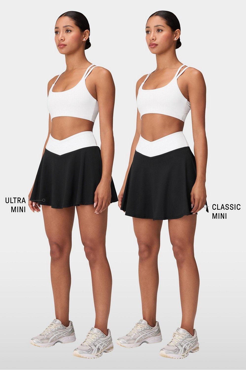 Fabletics Crossover Flounce Skirt Ultra Mini