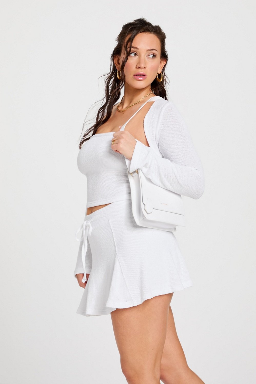 Fabletics Breezy Knit Flouncy Skort