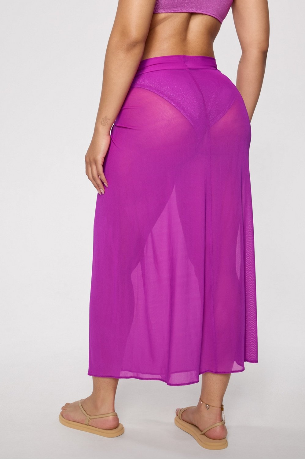 Fabletics Sheer Mesh Sarong