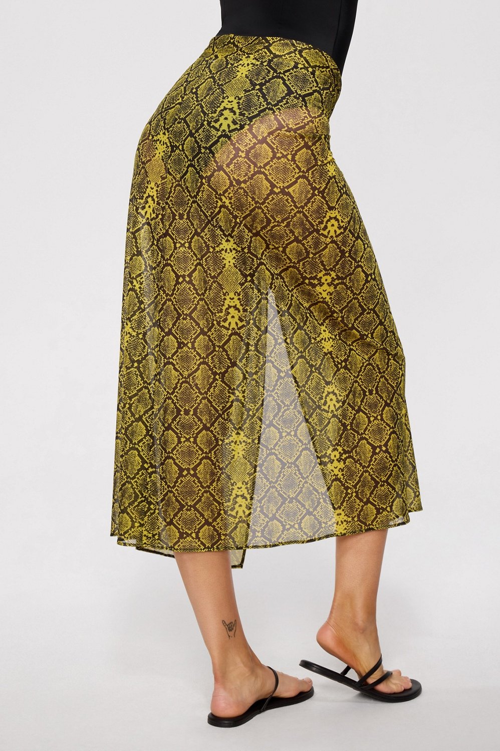 Fabletics Sheer Mesh Sarong