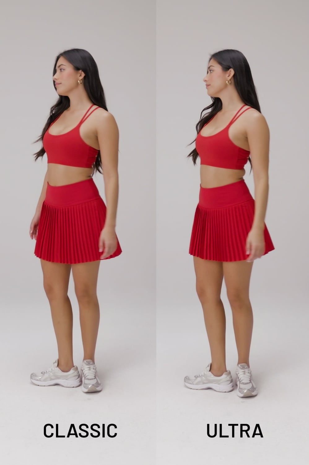 Fabletics Hot Shot Pleated Ultra Mini Skirt