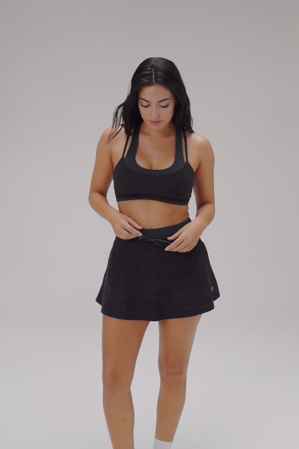 Fabletics HeatherFlex High-Waisted Mini Skirt