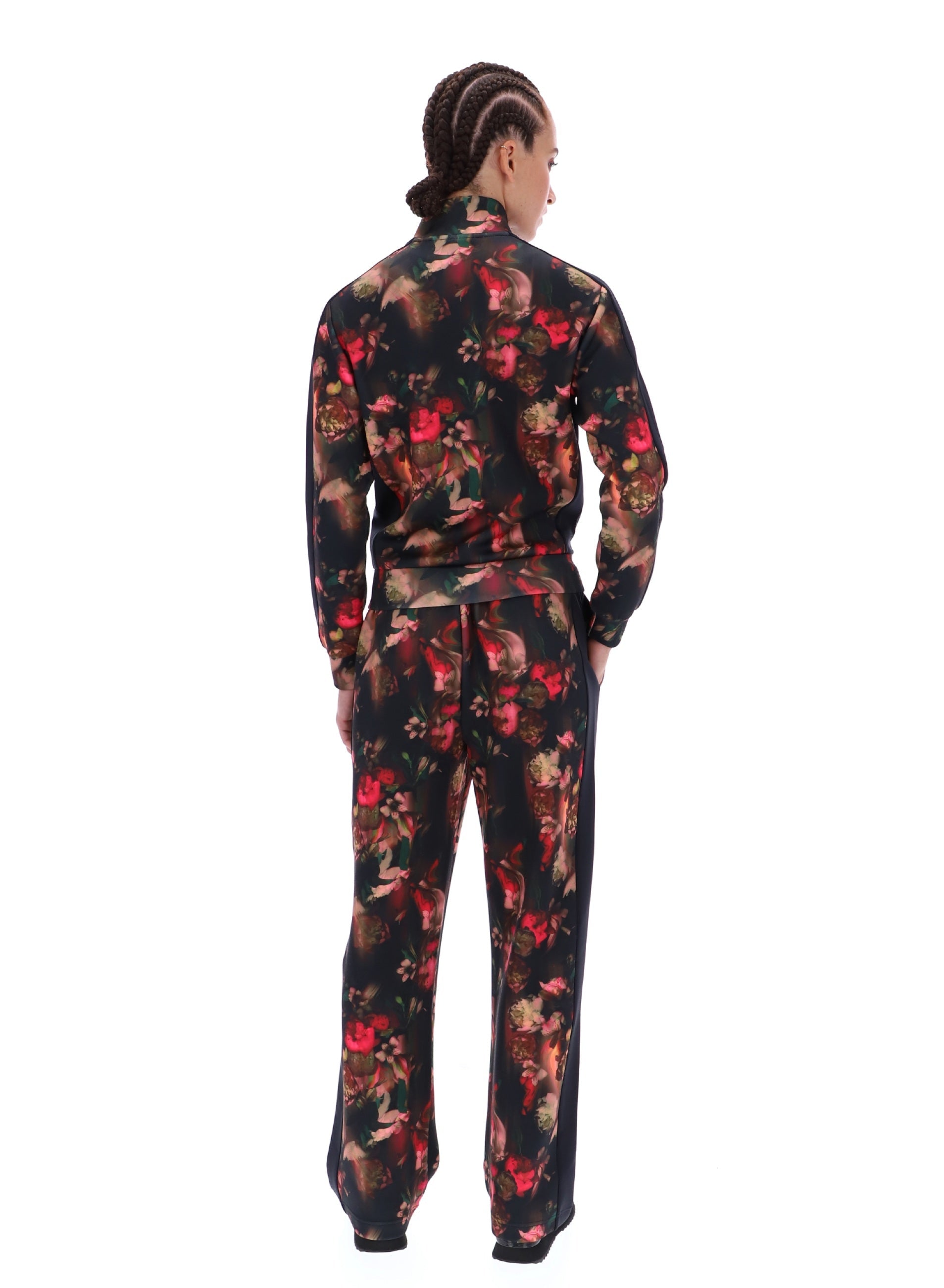 Ted Baker Sienna Floral Print Zipup Light Track Jacket Women's