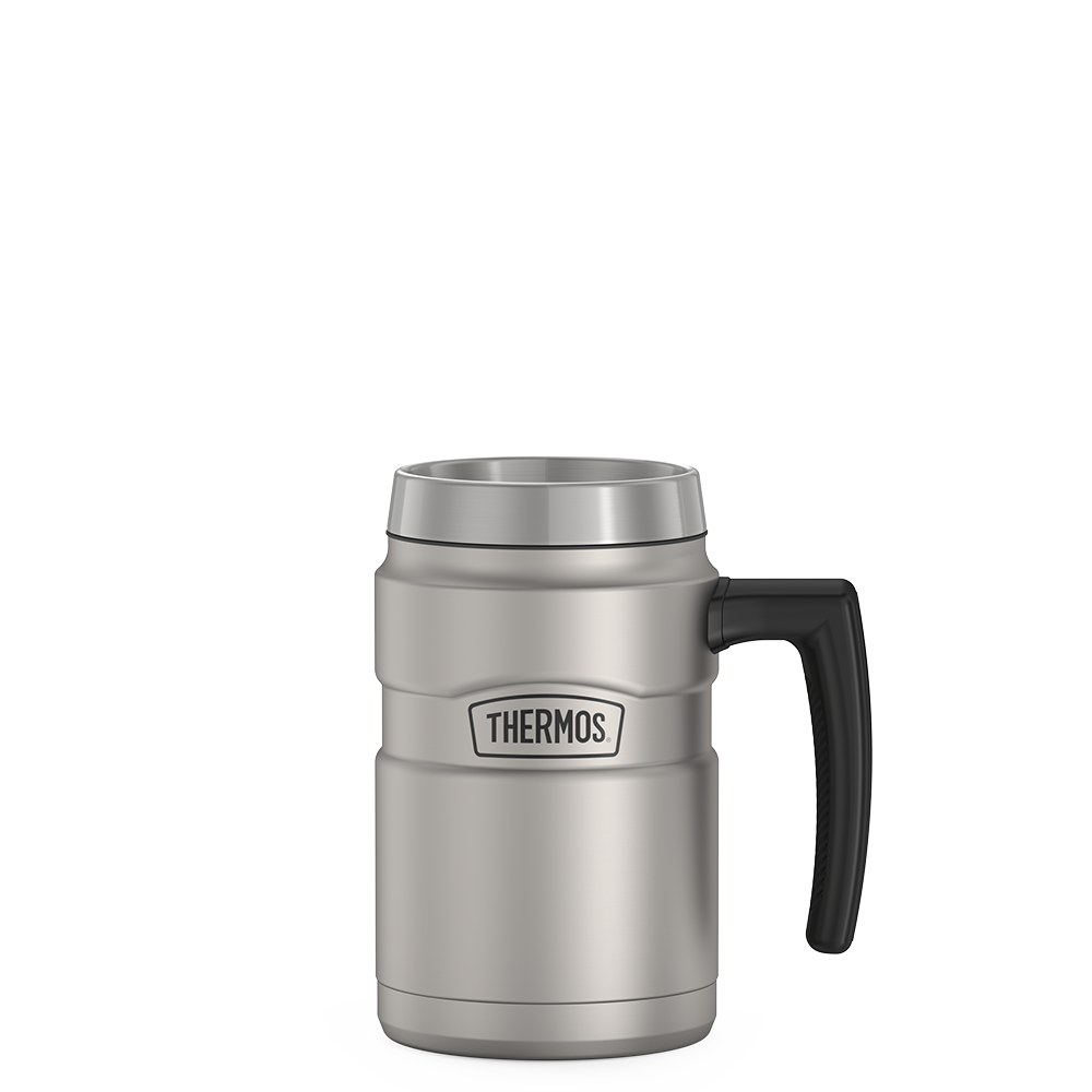 Thermos 16oz Stainless King Coffee Mug Matte Stainless Steel