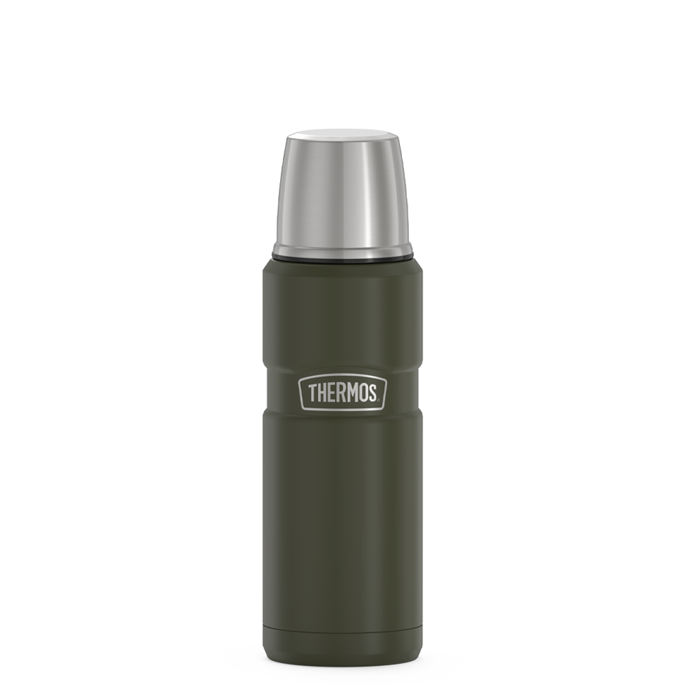 Thermos 16oz Stainless King Beverage Bottle Midnight Blue