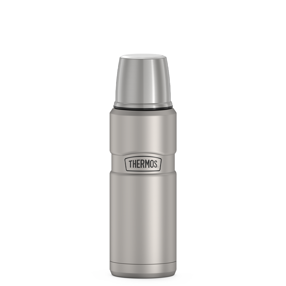 Thermos 16oz Stainless King Beverage Bottle Midnight Blue