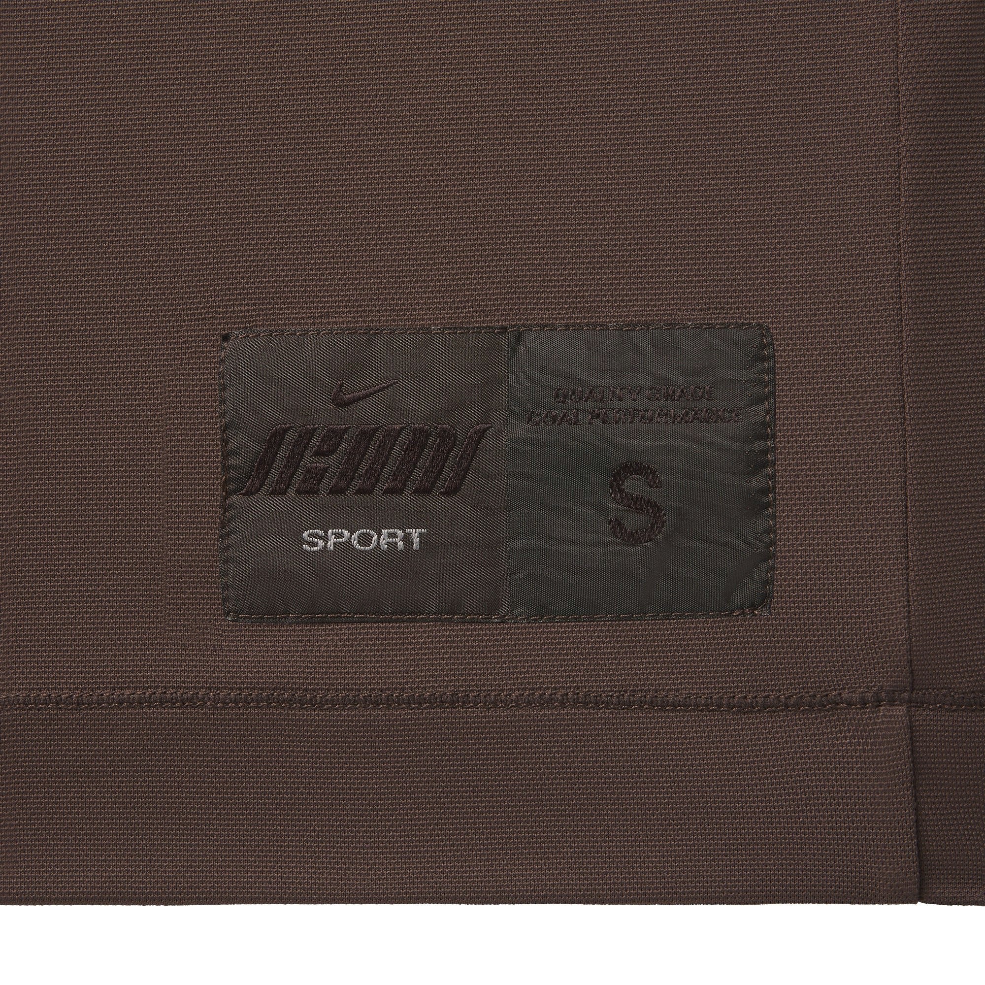 Skims Nikeskims Airy V-Neck Oversized Long Sleeve Top Dark Sepia