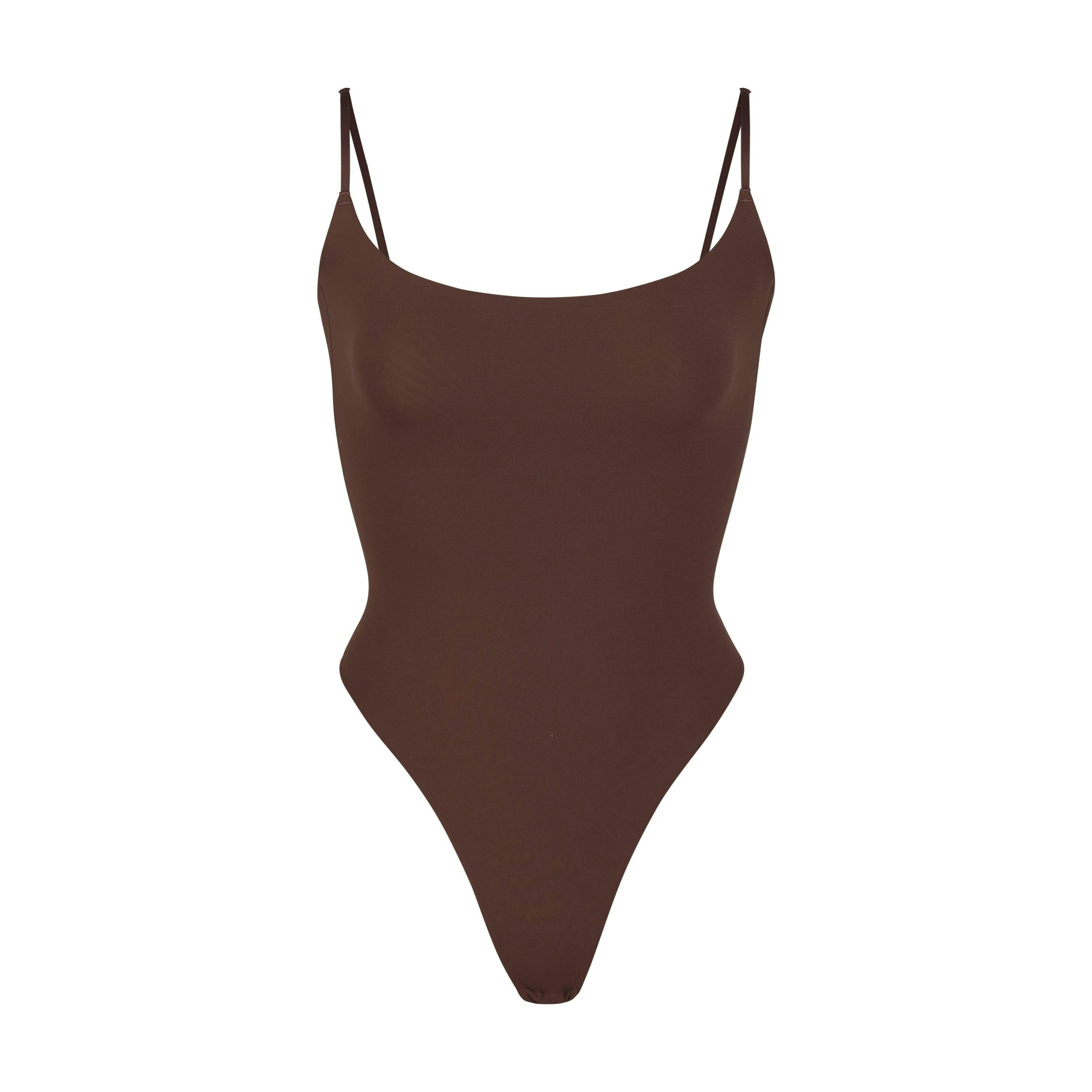 Skims Fits Everybody Cami Bodysuit Cocoa