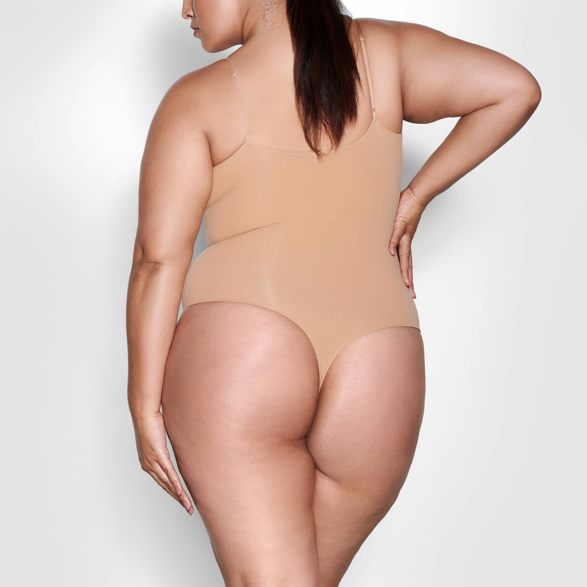 Skims Fits Everybody Cami Bodysuit Ochre