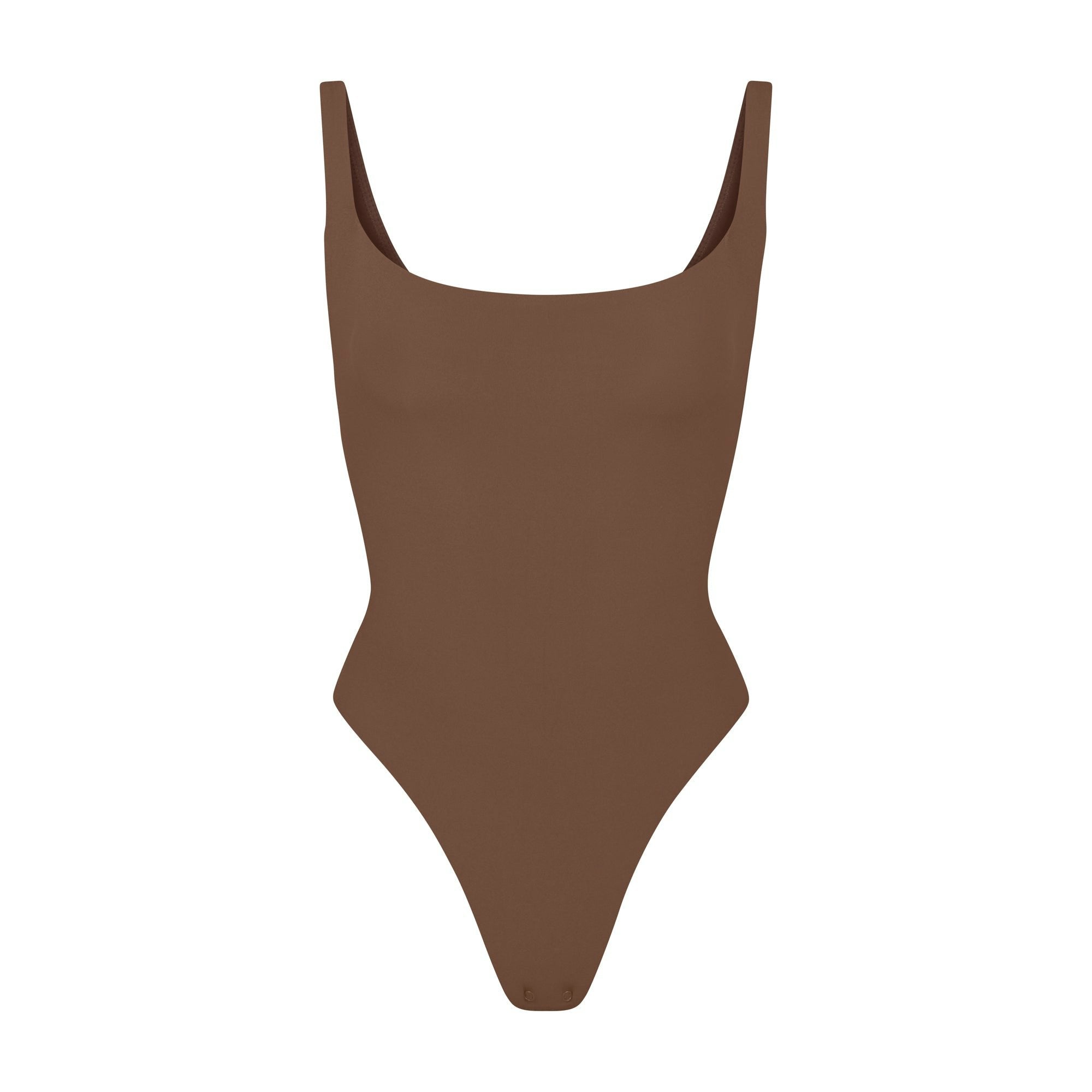 Skims Fits Everybody Square Neck Bodysuit Jasper