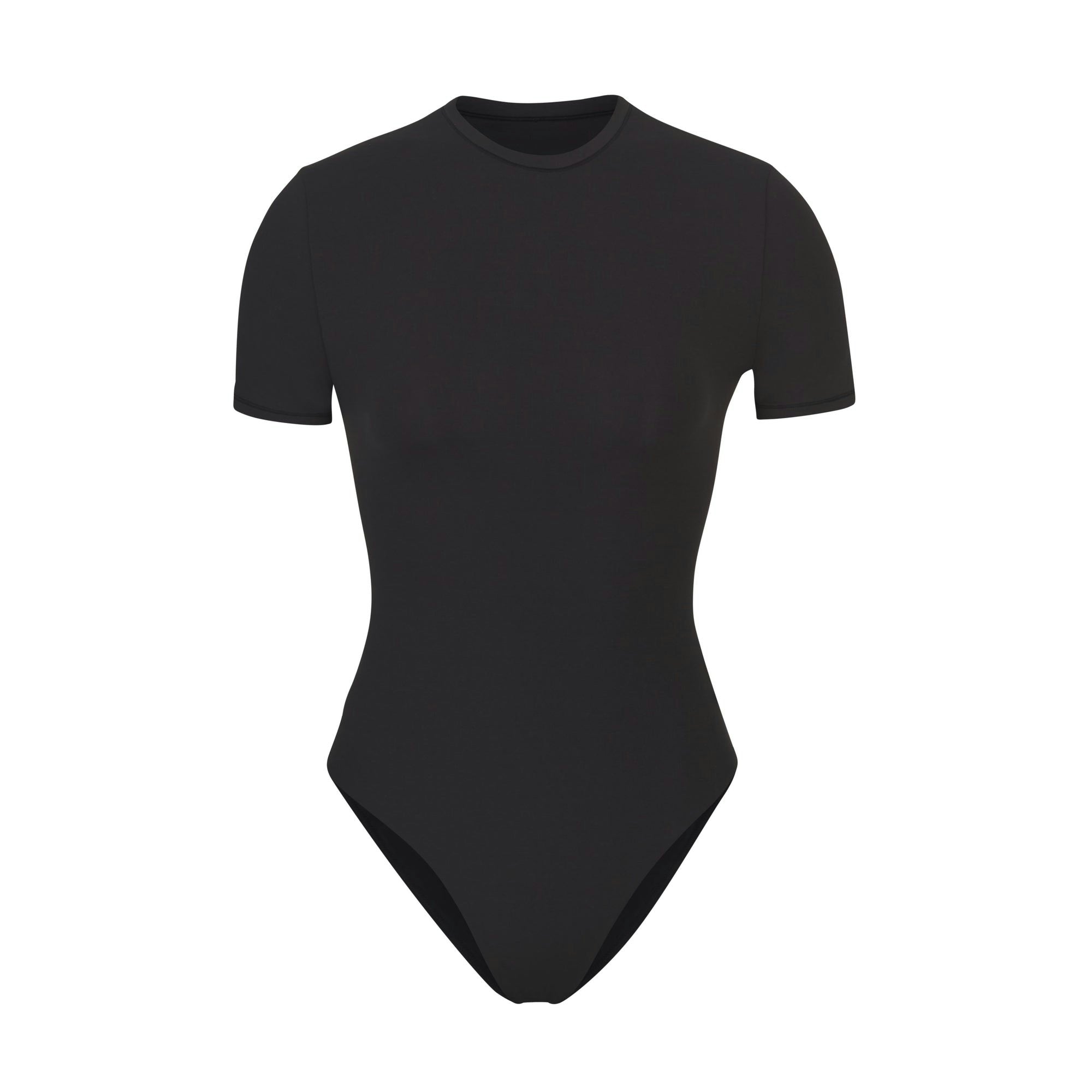Skims Fits Everybody T-Shirt Bodysuit Onyx