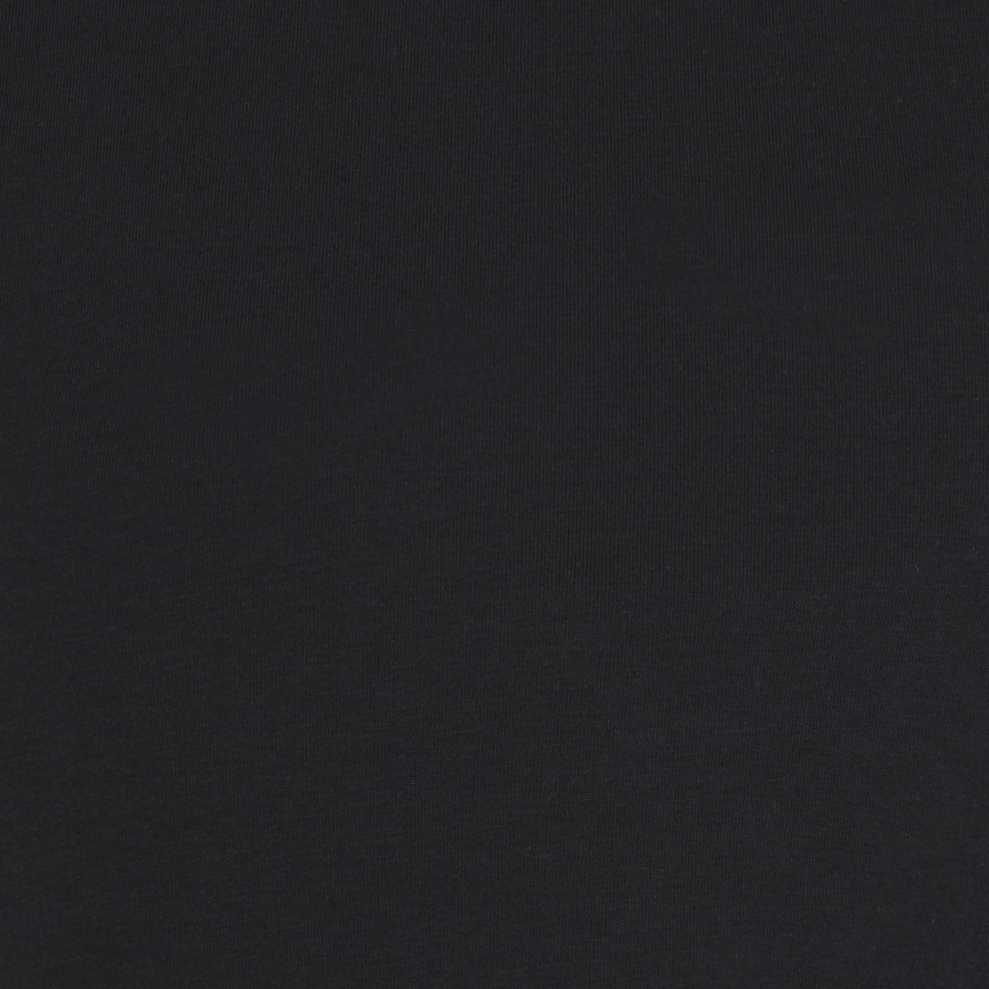 Skims Boyfriend Long Sleeve T-Shirt Onyx