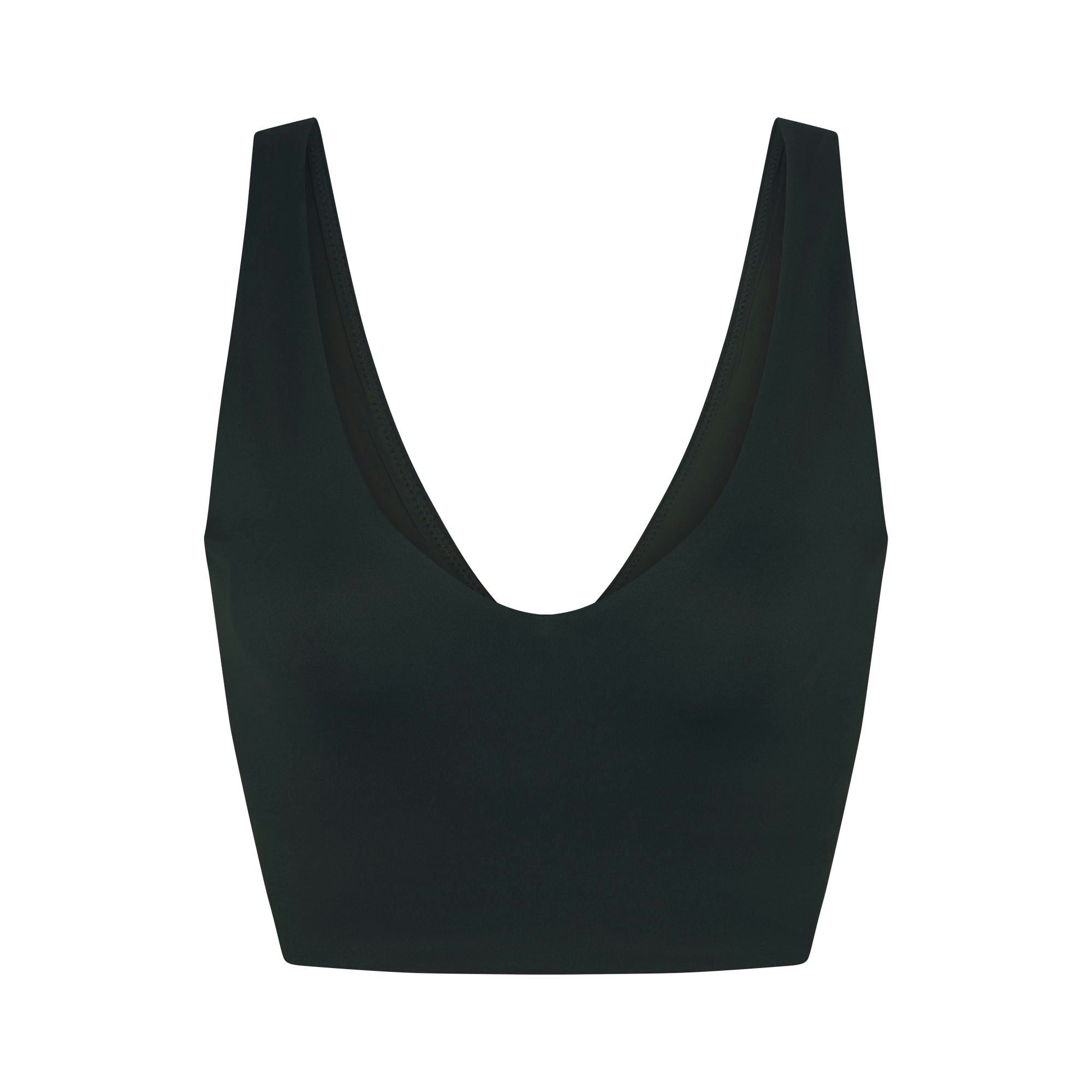 Skims Nikeskims Matte V-Neck Bra Top Dark Teal