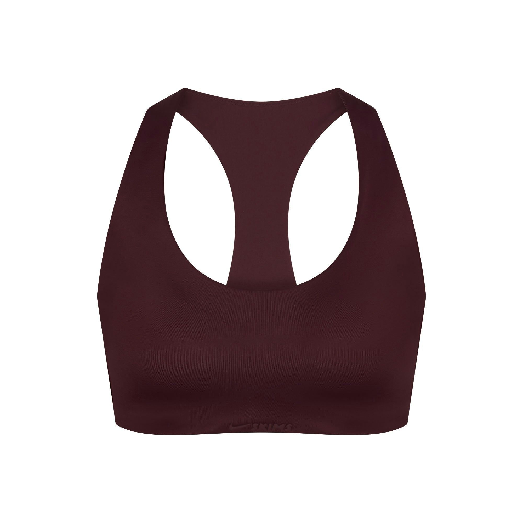 Skims Nikeskims Shine Racer Back Bra Currant