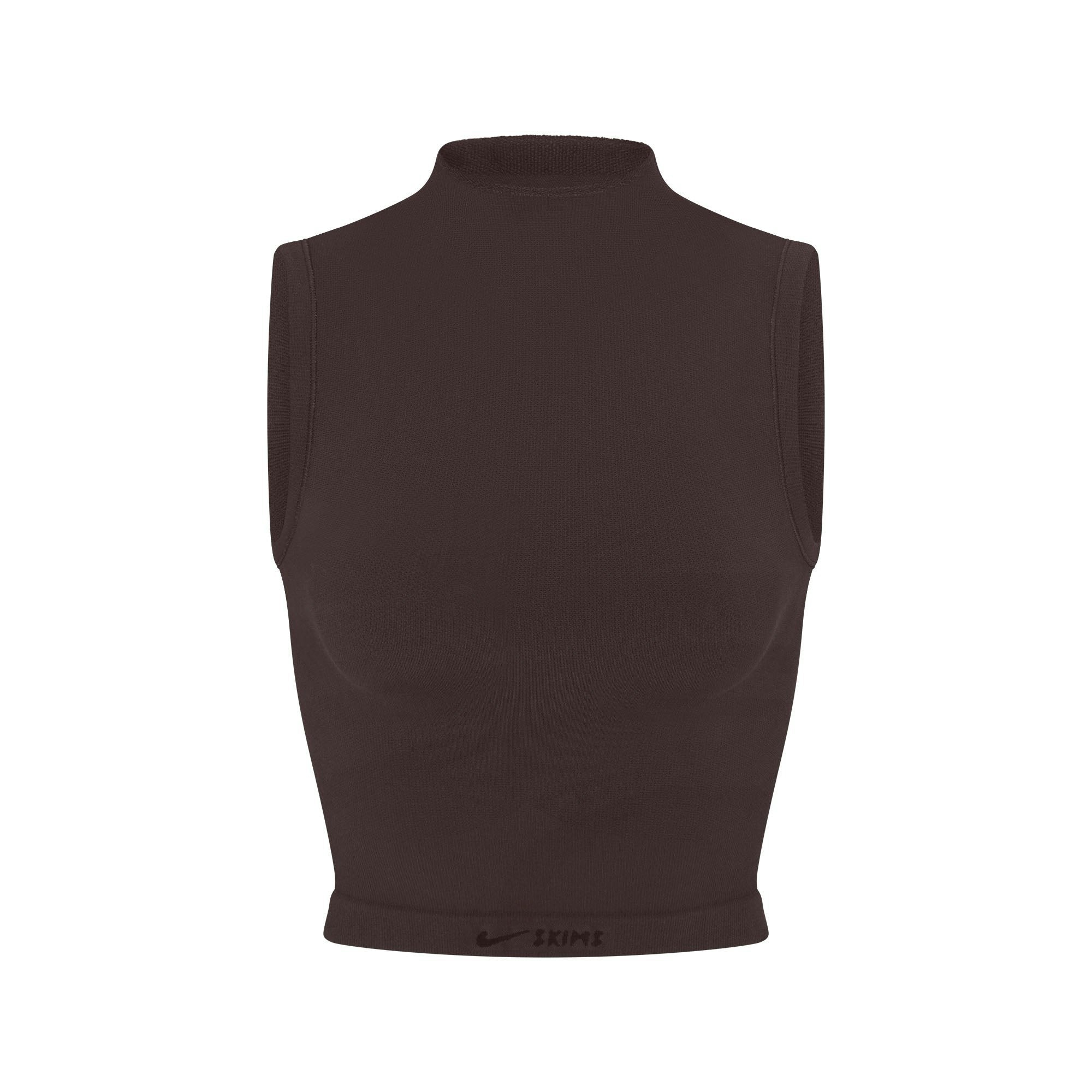 Skims Nikeskims Vintage Seamless Mock Neck Bra Top Phoenix