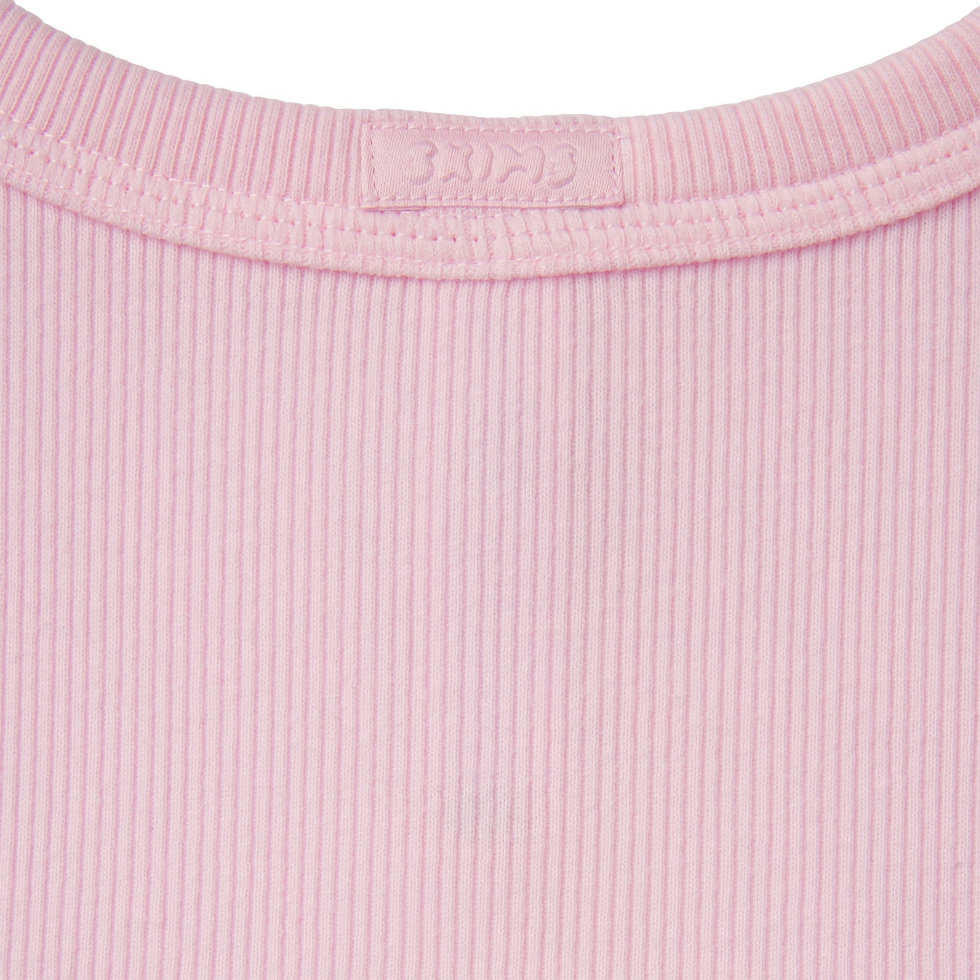 Skims Cotton Rib T-Shirt Cherry Blossom