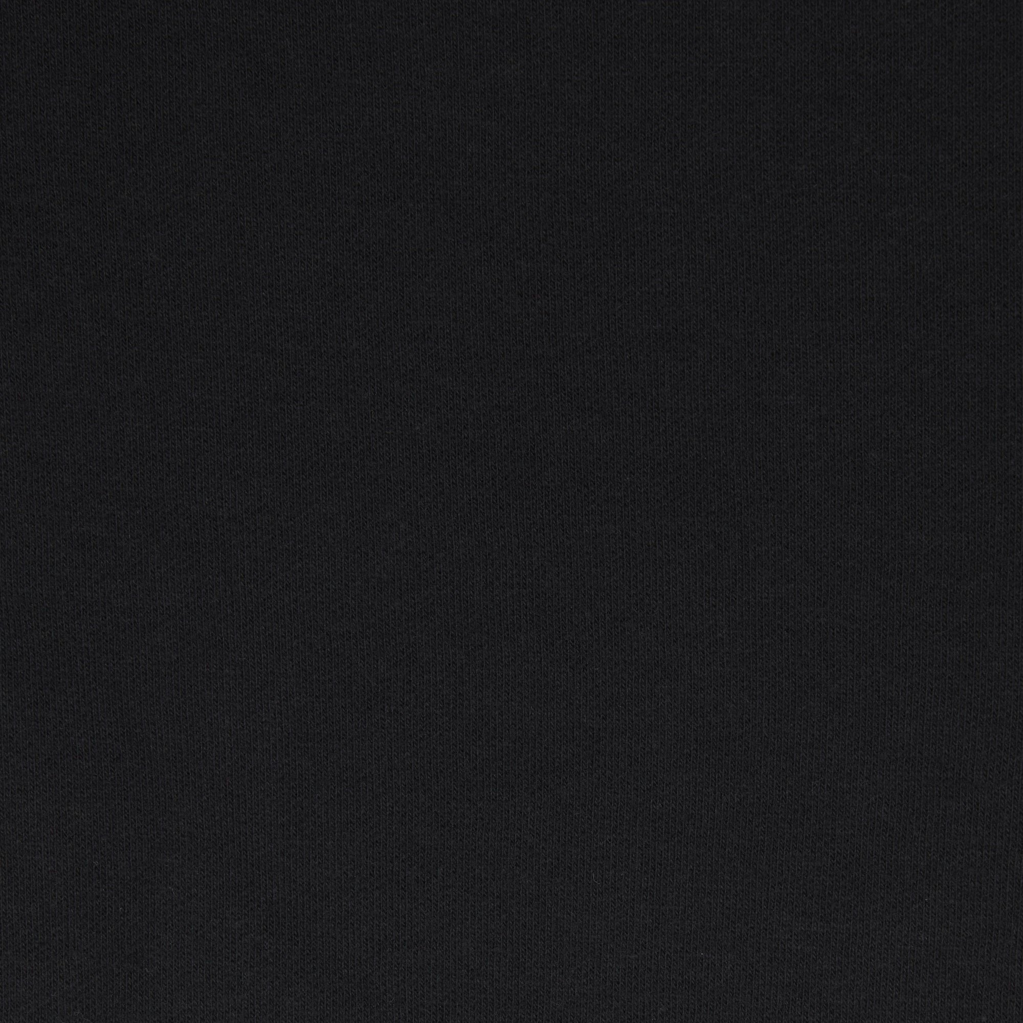 Skims Cotton Fleece Classic Zip Up Hoodie Onyx