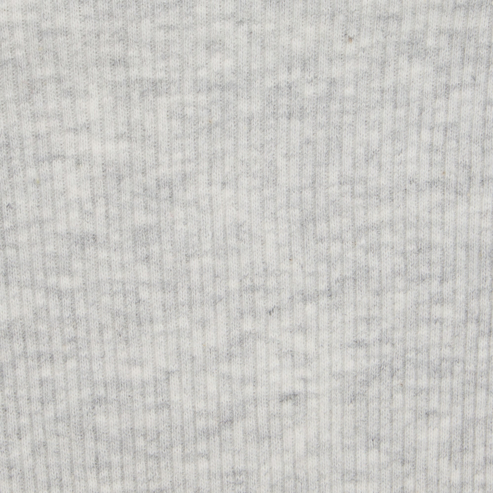 Skims Cotton Rib T-Shirt Light Heather Grey