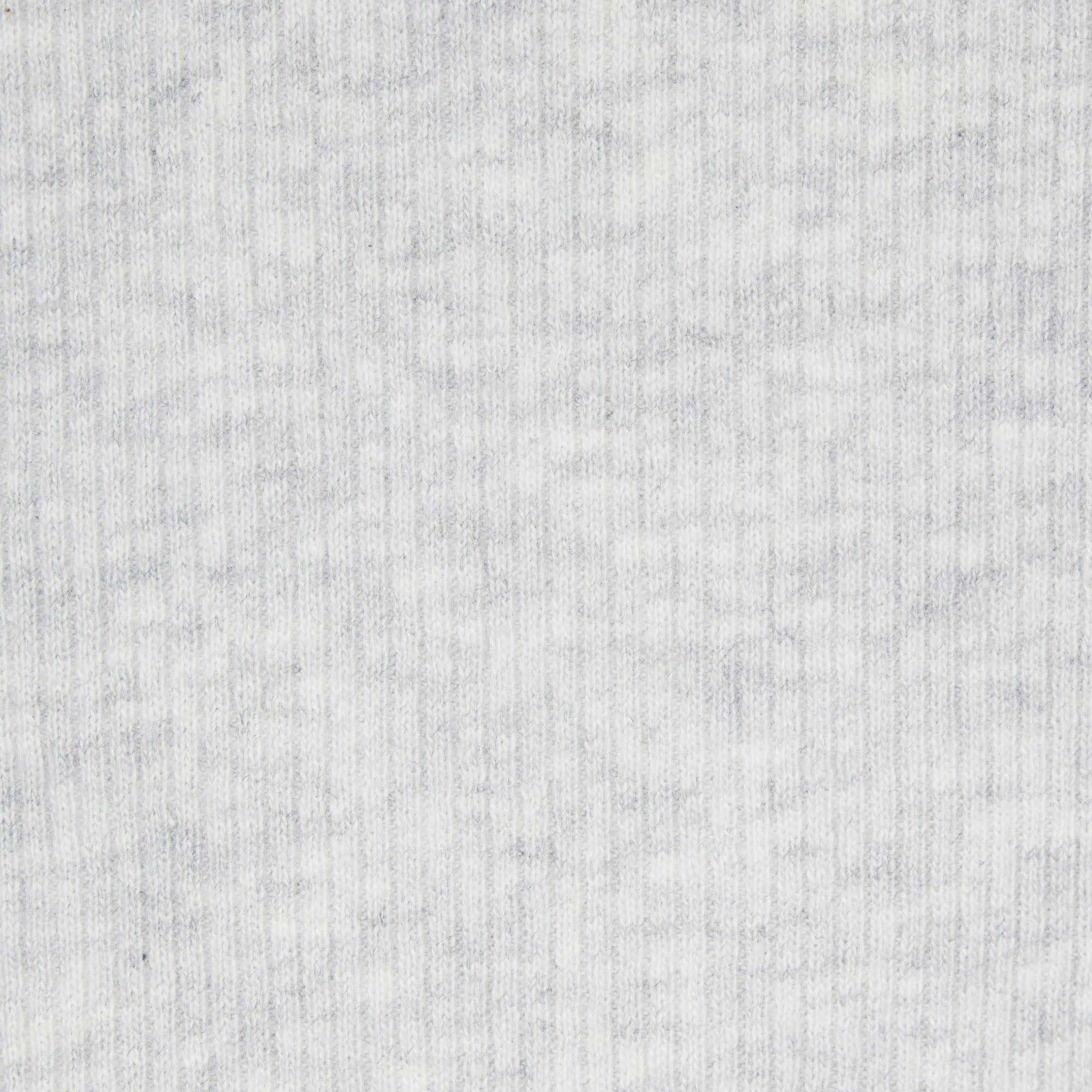 Skims Cotton Rib Long Sleeve T-Shirt Light Heather Grey
