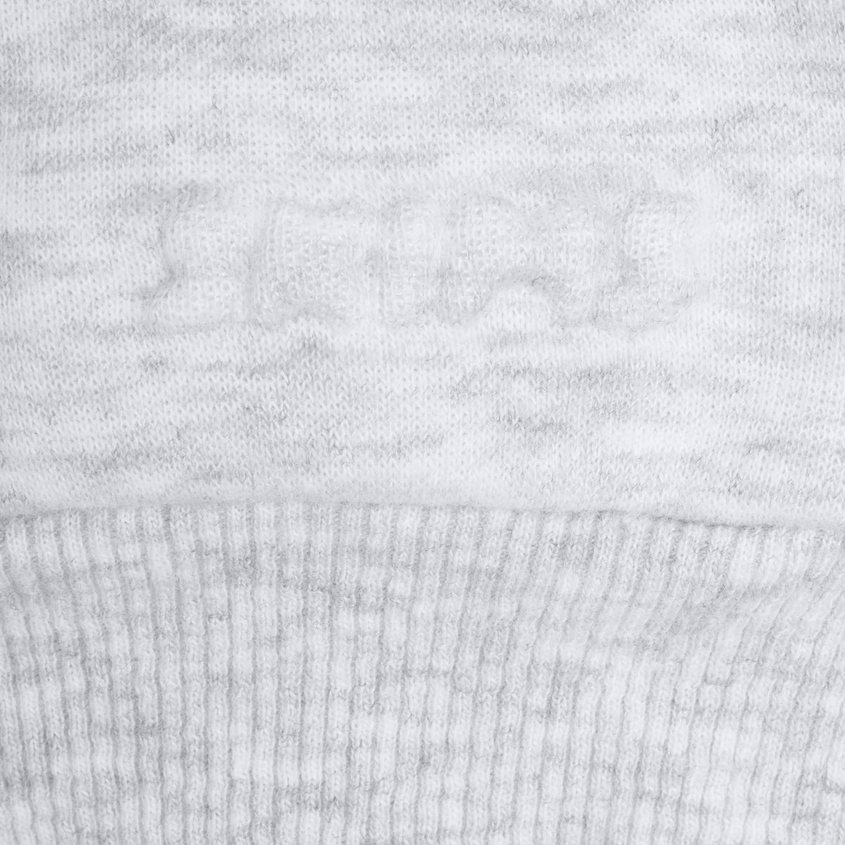 Skims Cotton Fleece Classic Crewneck Light Heather Grey