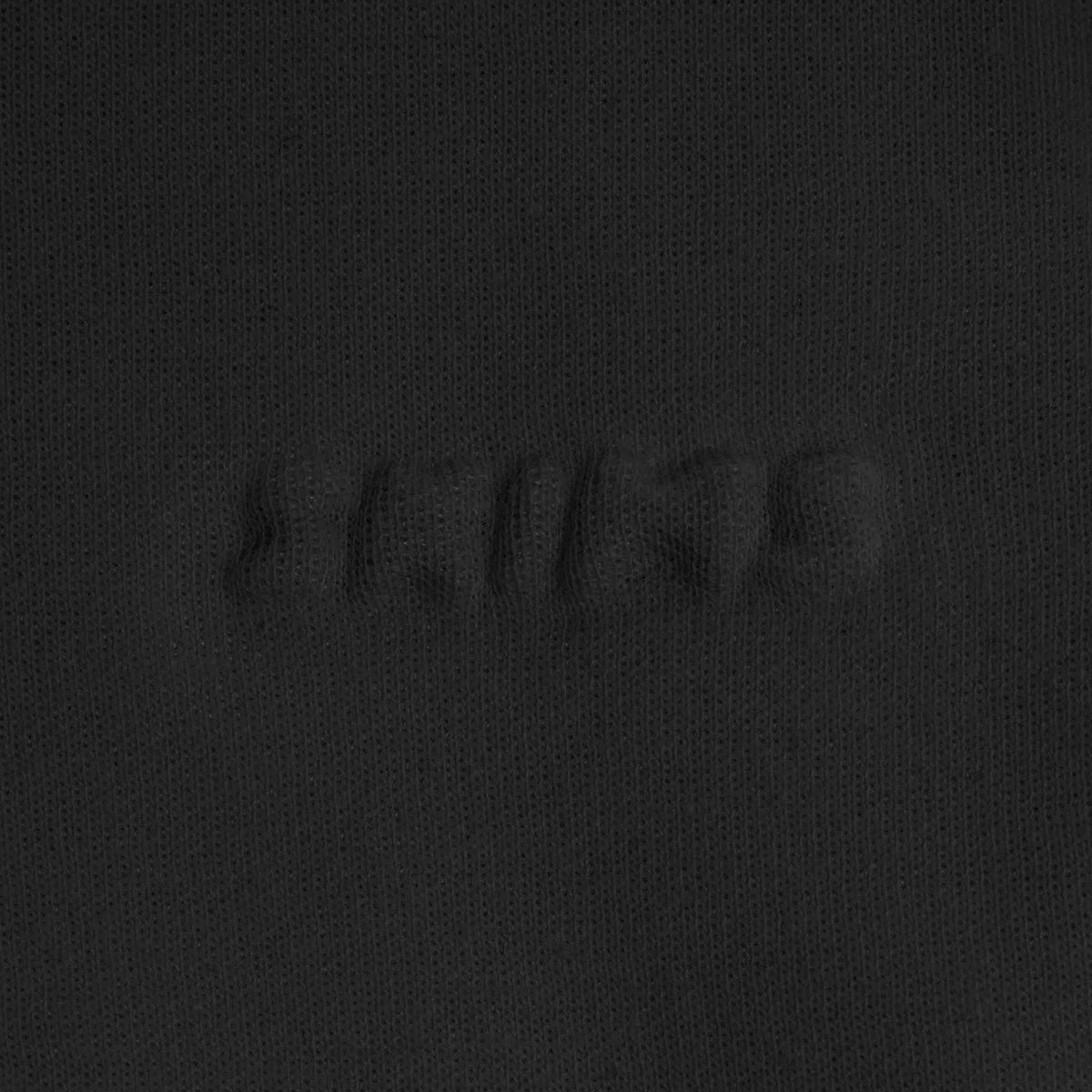 Skims Cotton Fleece Classic Straight Leg Pant Onyx