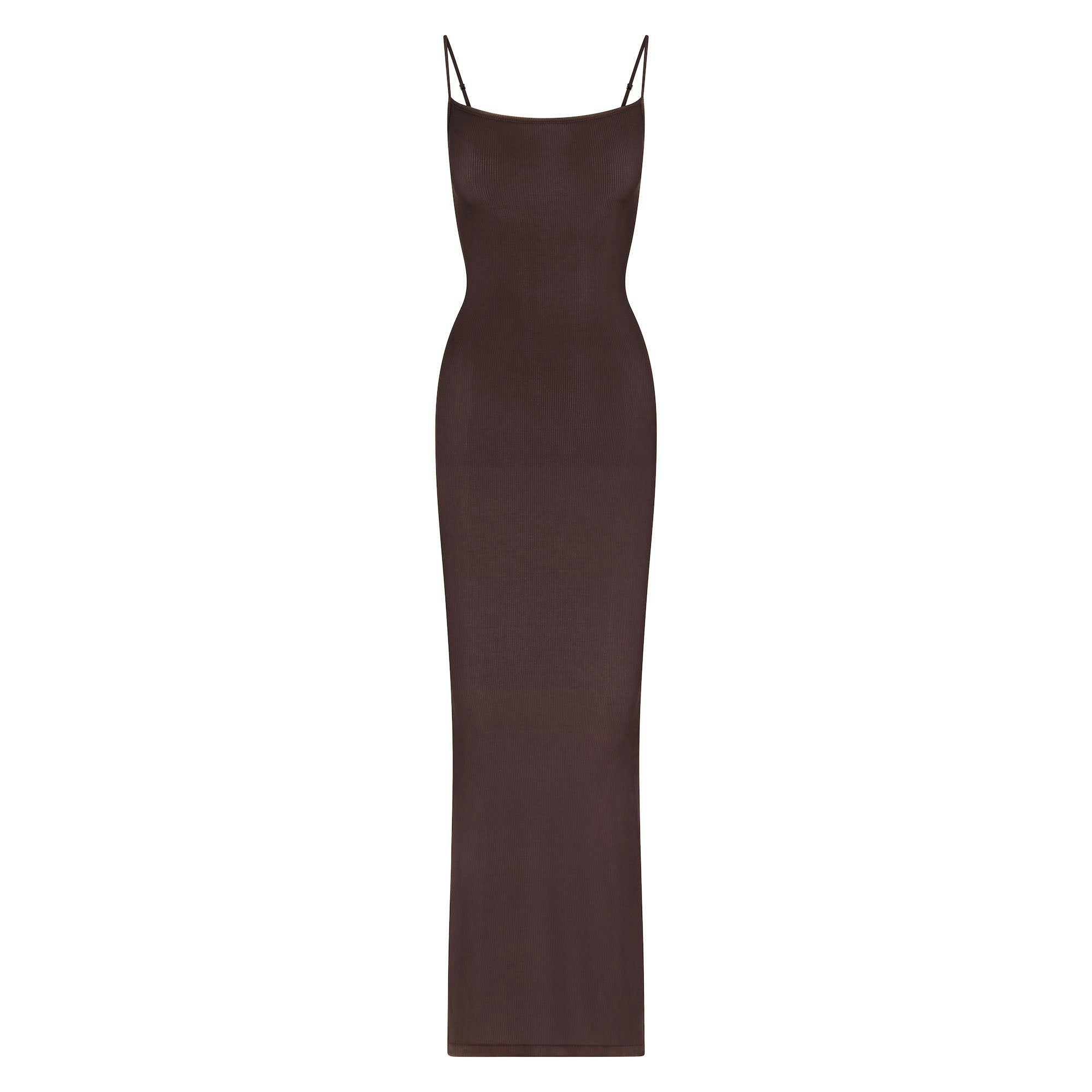 SOFT LOUNGE LONG SLIP DRESS