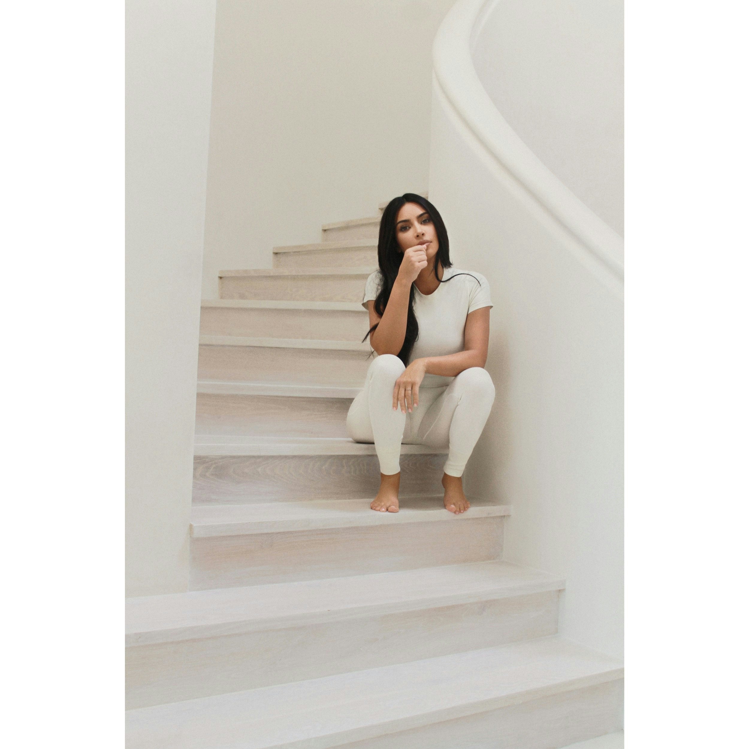Skims Cotton Rib Legging Mineral