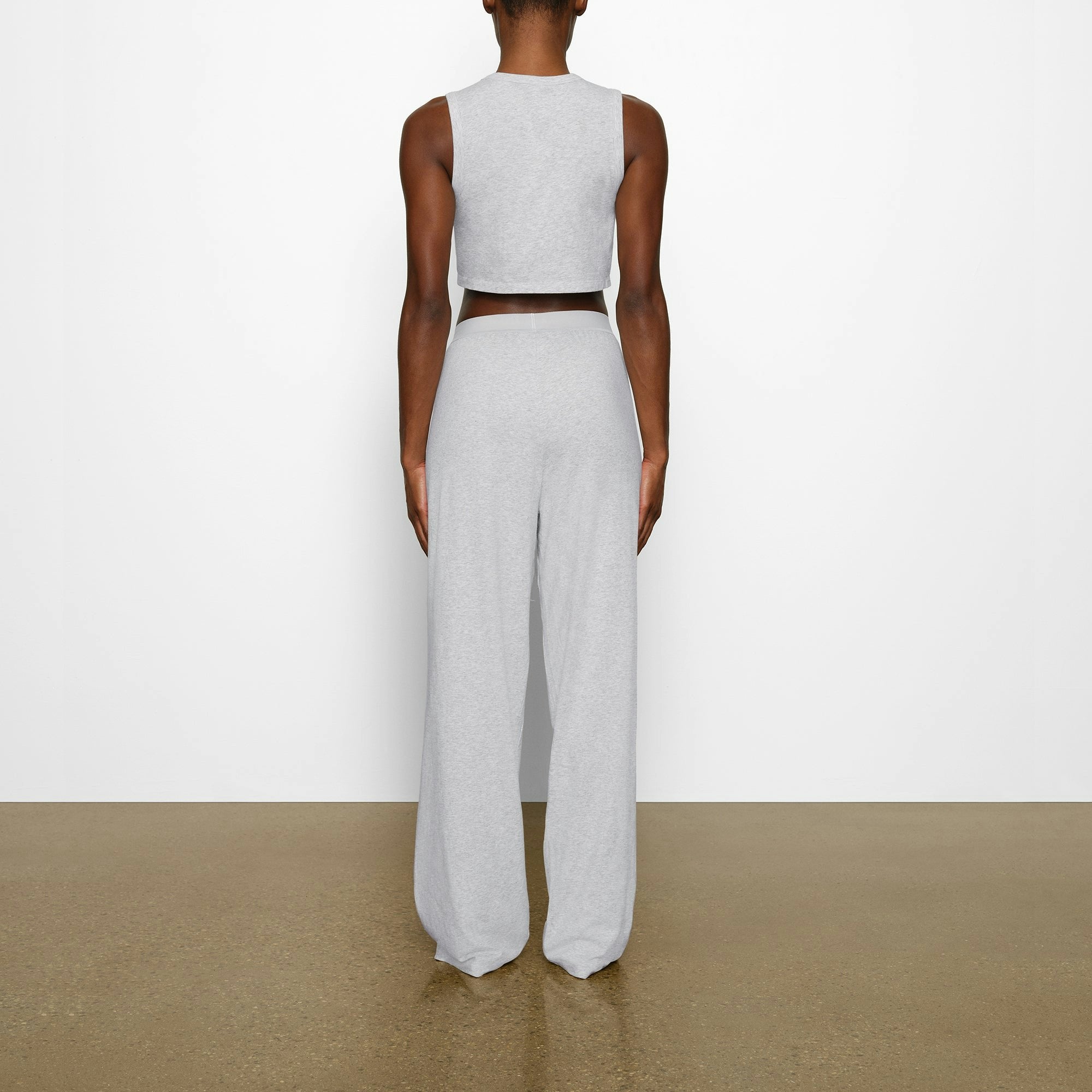 Skims Boyfriend Loose Pant Light Heather Grey