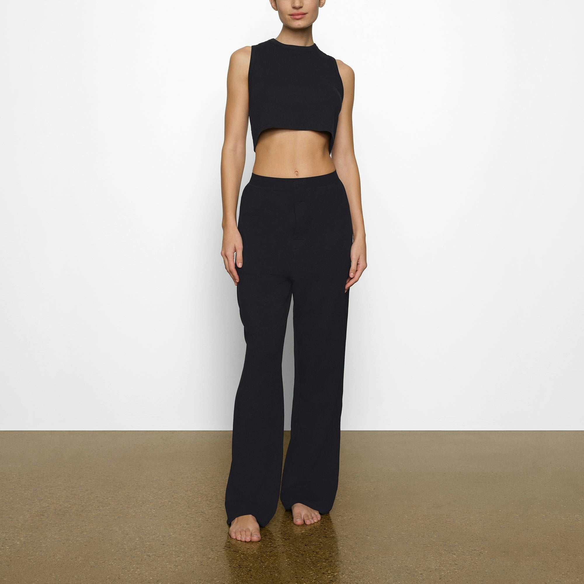 Skims Boyfriend Loose Pant Onyx