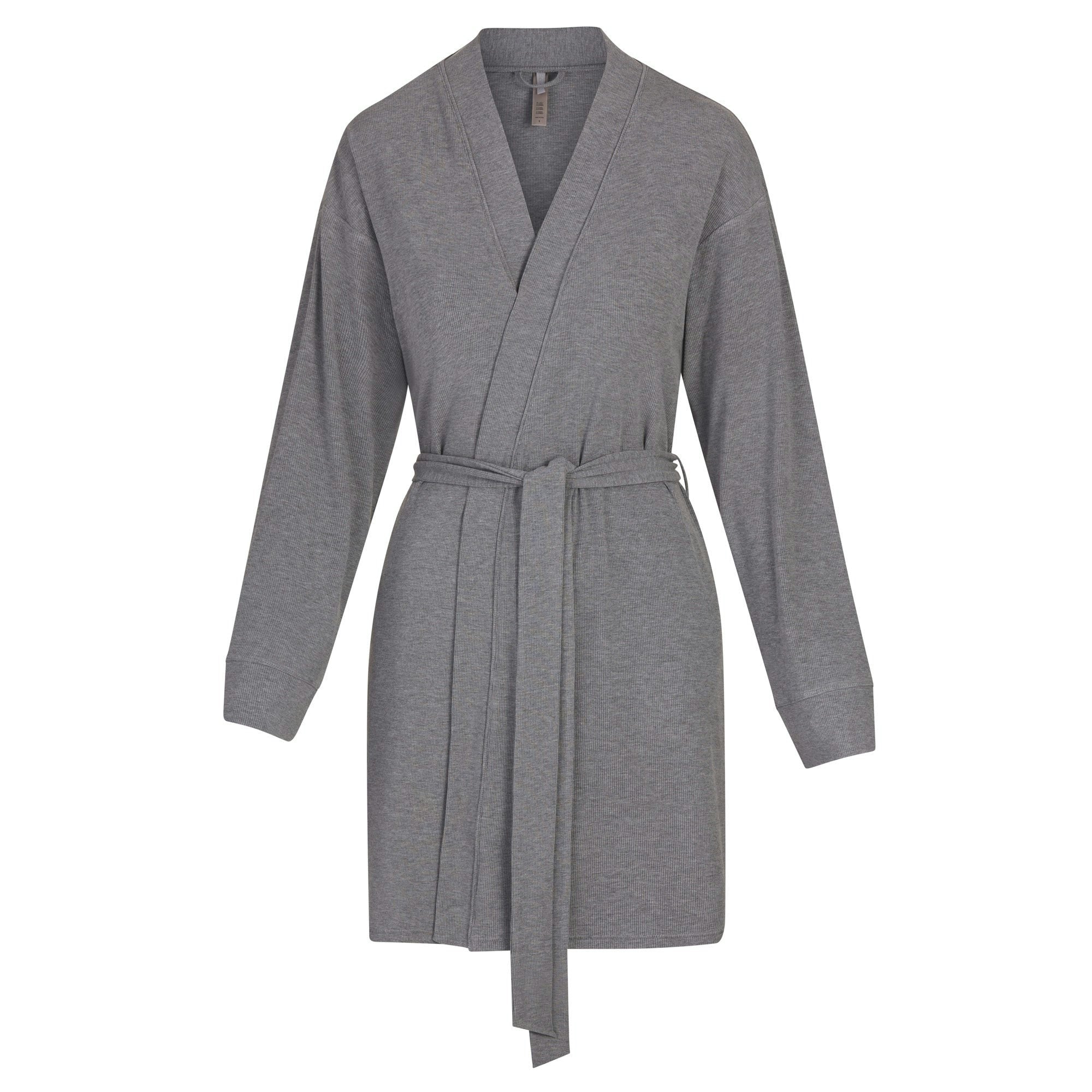 Skims Soft Lounge Robe Heather Grey
