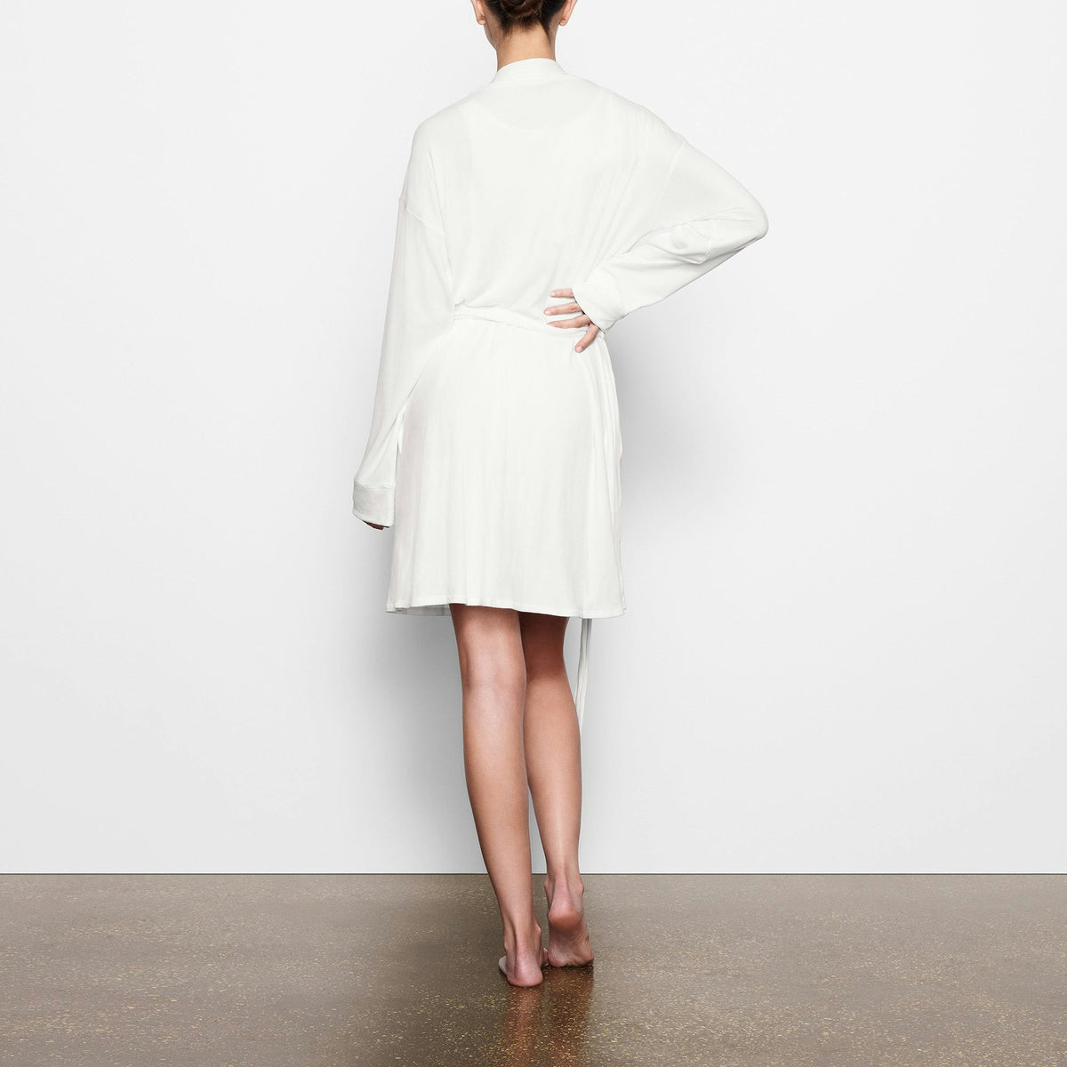 Skims Soft Lounge Robe Marble