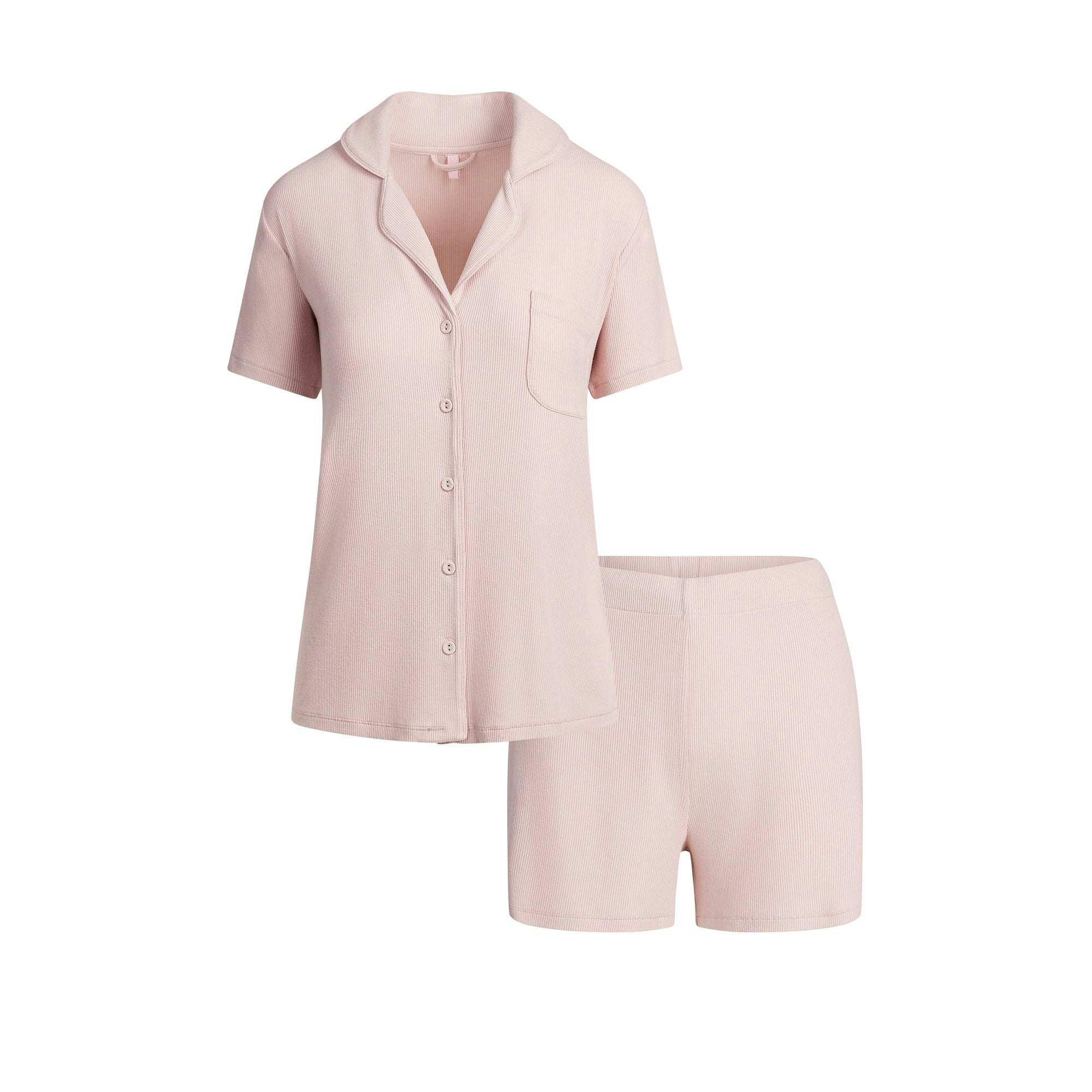 Skims Soft Lounge Short Sleep Set Morganite