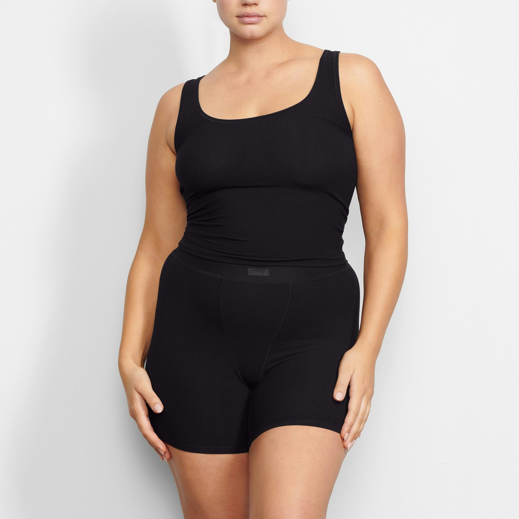 Skims Soft Lounge Tank Onyx