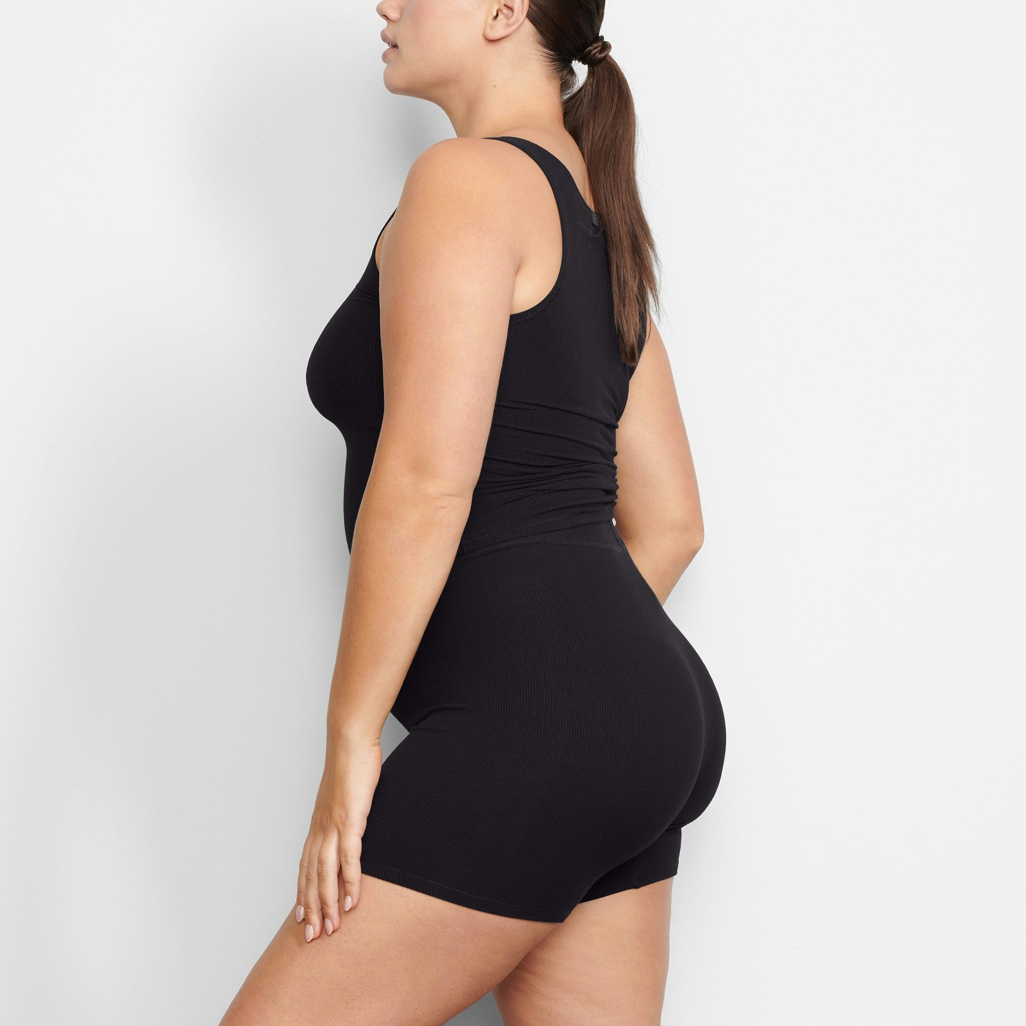 Skims Soft Lounge Tank Onyx